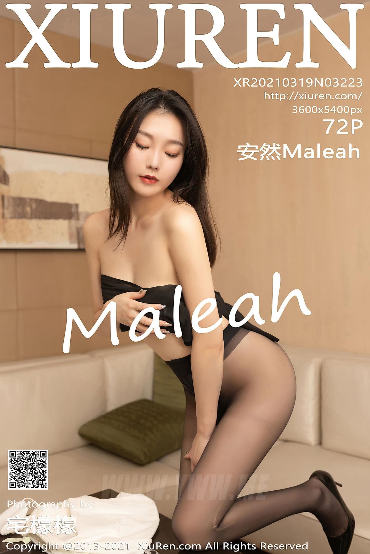 XiuRen秀人网 No.3223 安然Maleah 黑丝 御姐