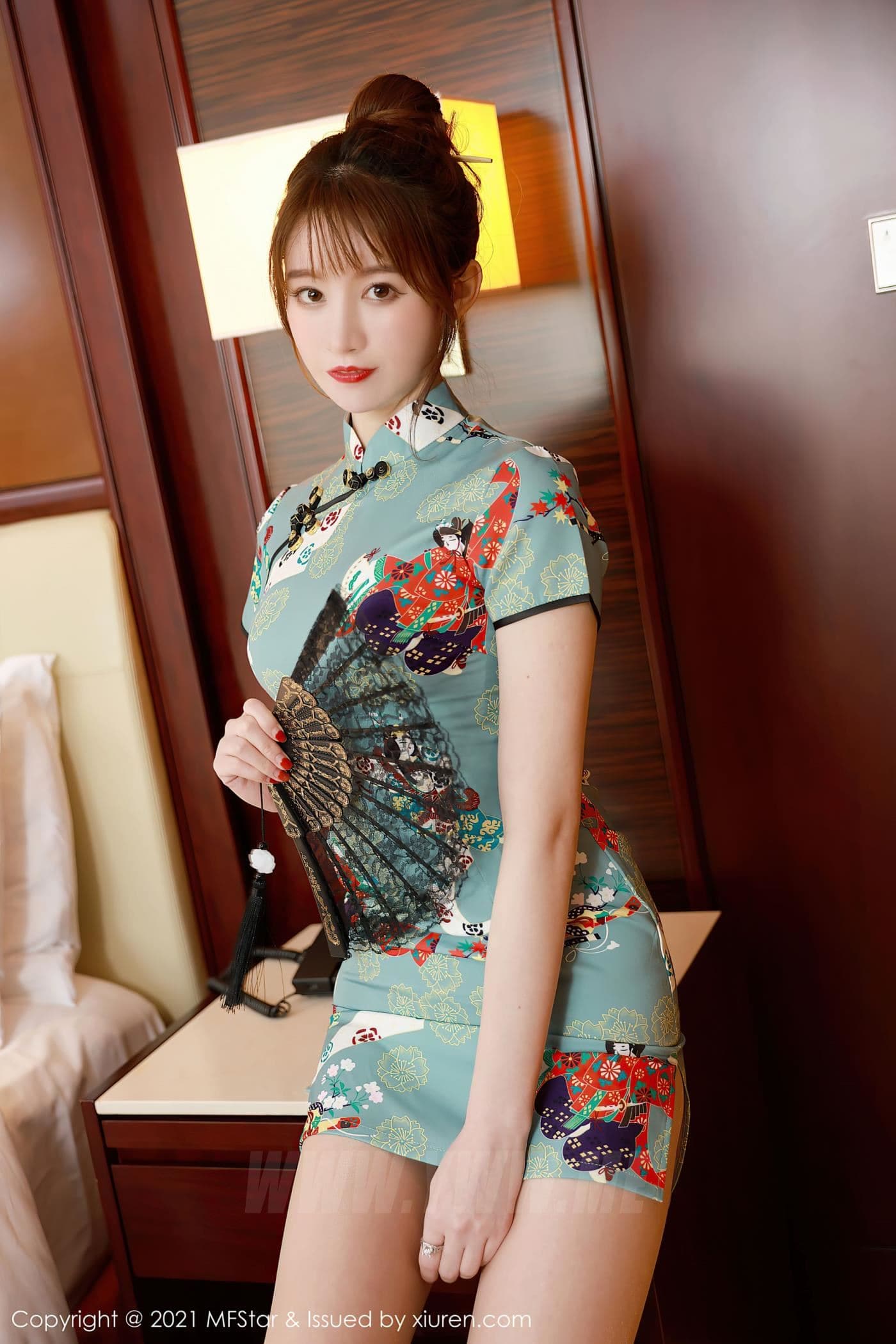 MFStar模范学院 VOL.471 yoo优优 旗袍 美腿