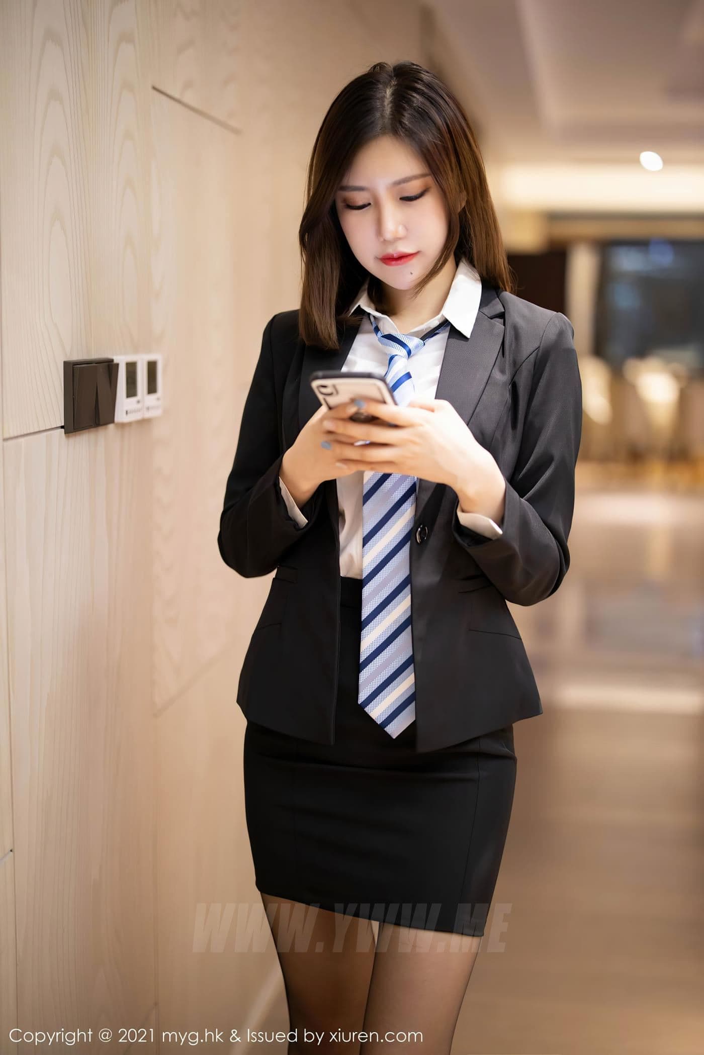 MyGirl美媛馆 VOL.499 Carina绮里嘉 剧情 秘书