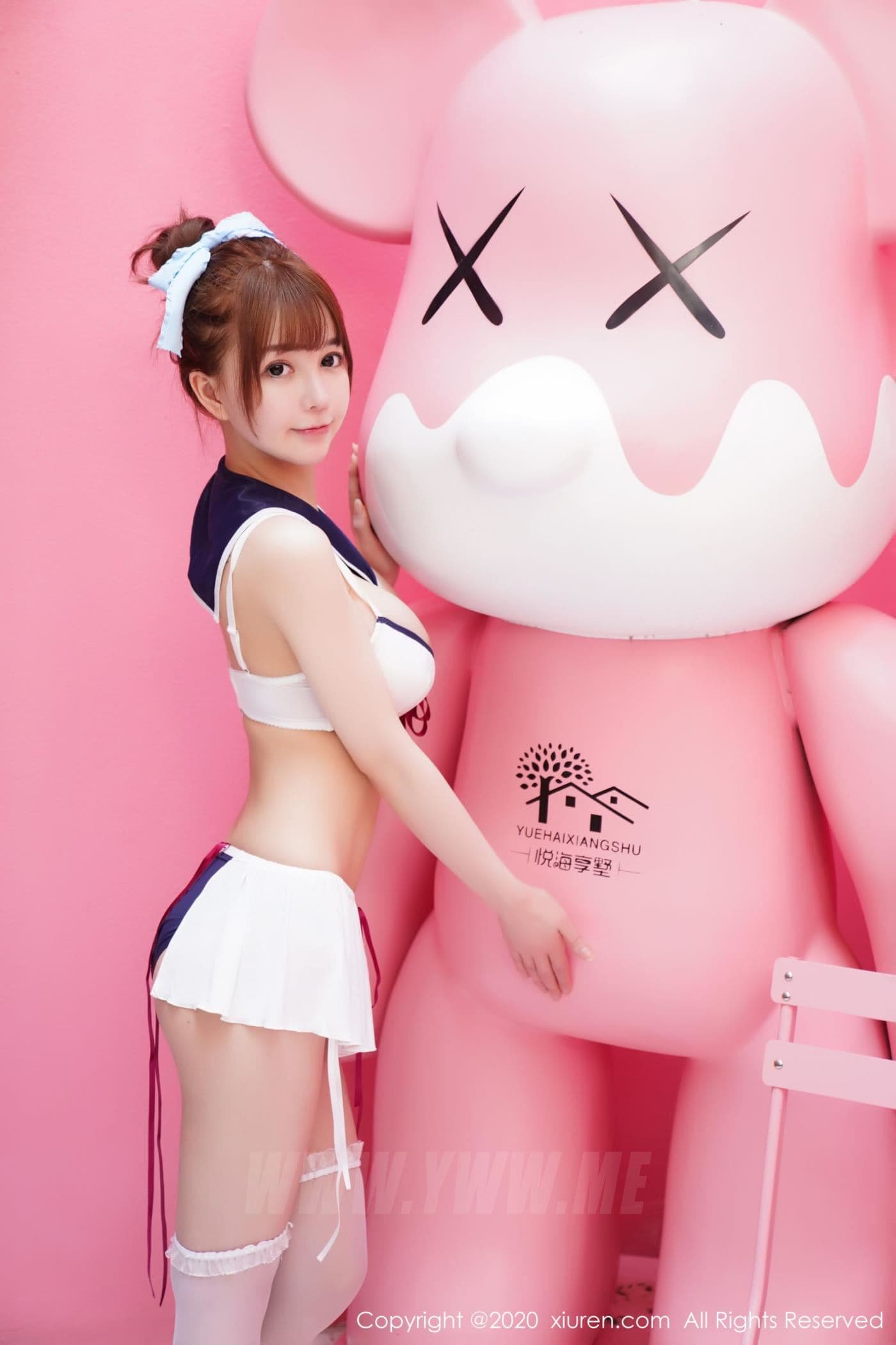 XiuRen秀人网 No.2243 UU酱 水手服 蕾丝