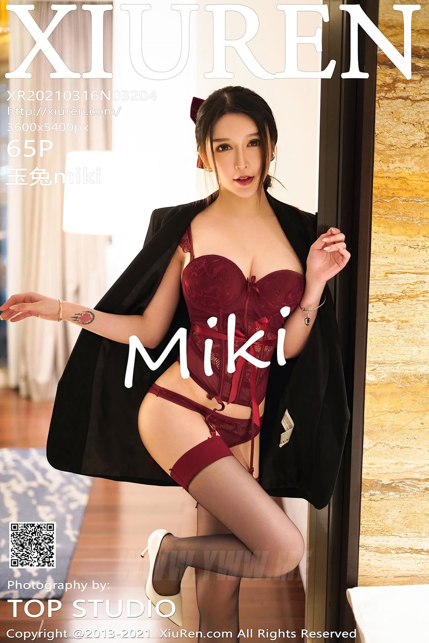 XiuRen秀人网 No.3204 玉兔miki 吊袜 美腿