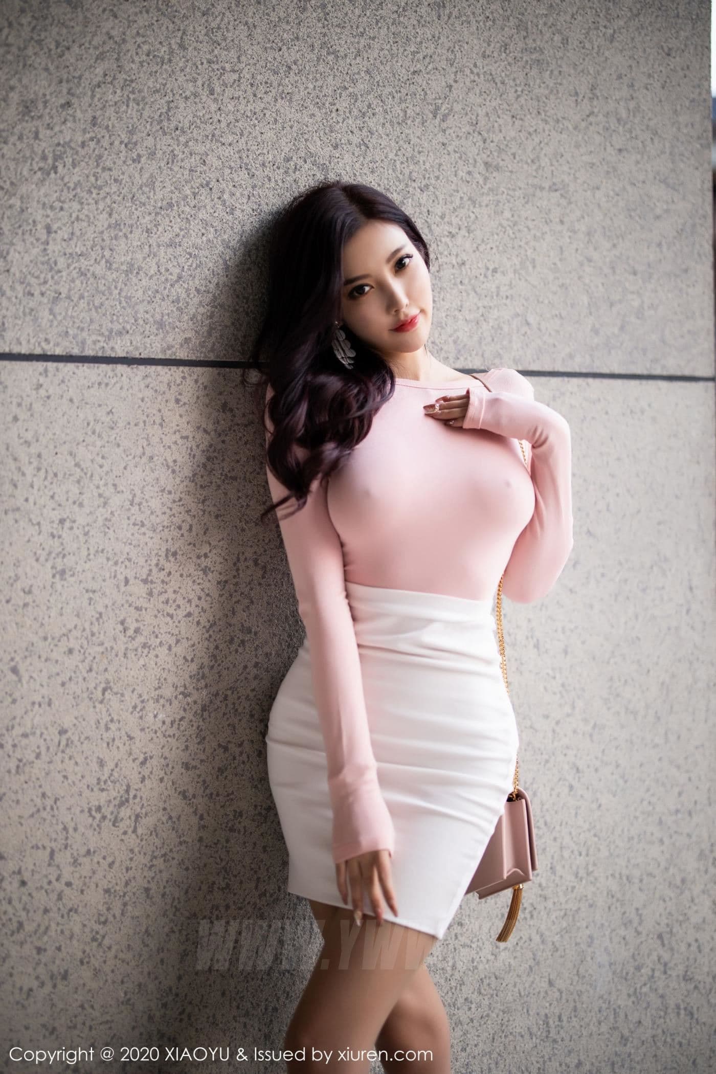 XIAOYU语画界 VOL.310 杨晨晨sugar 美腿 短裙