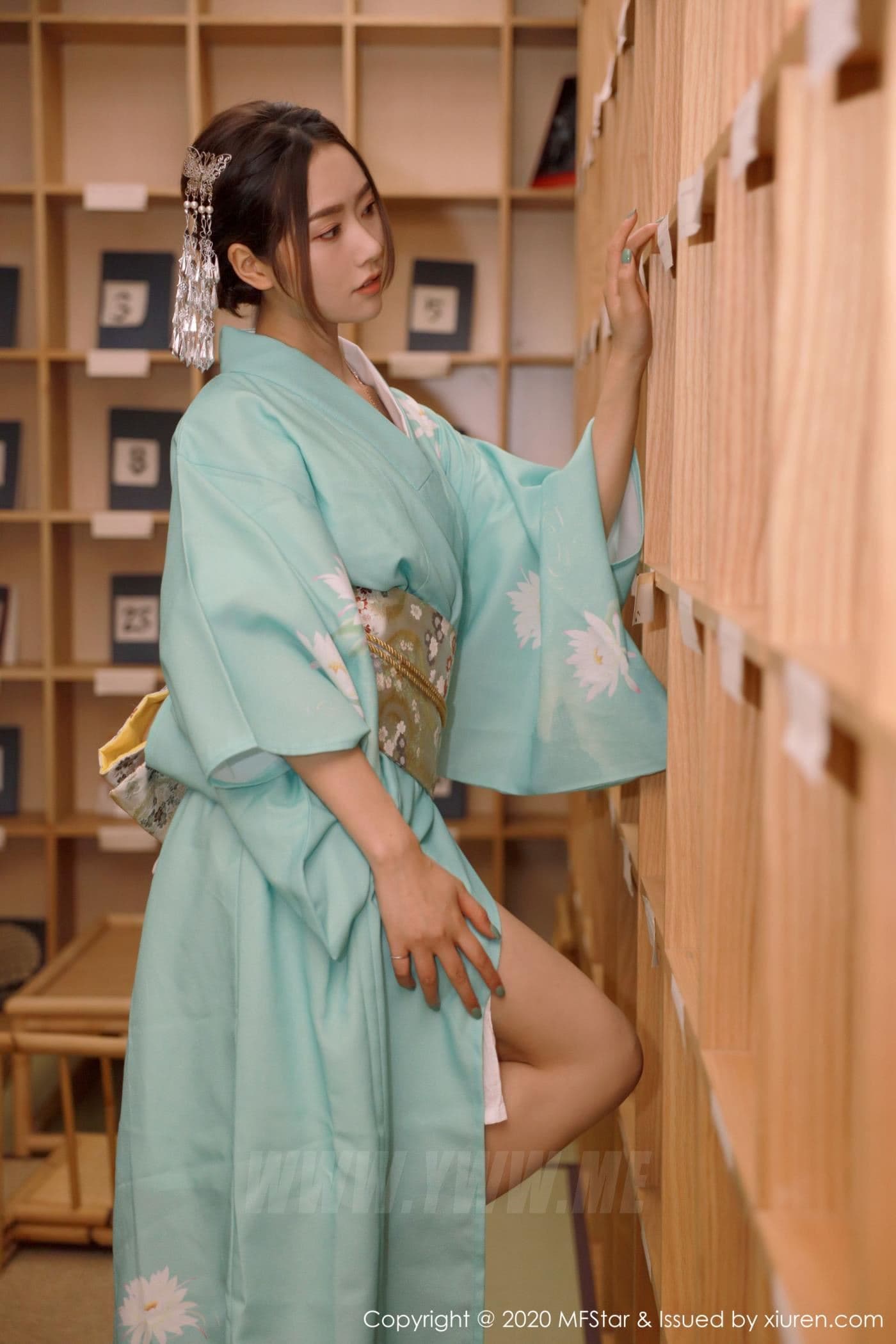 MFStar模范学院 VOL.332 方子萱 和服 美腿