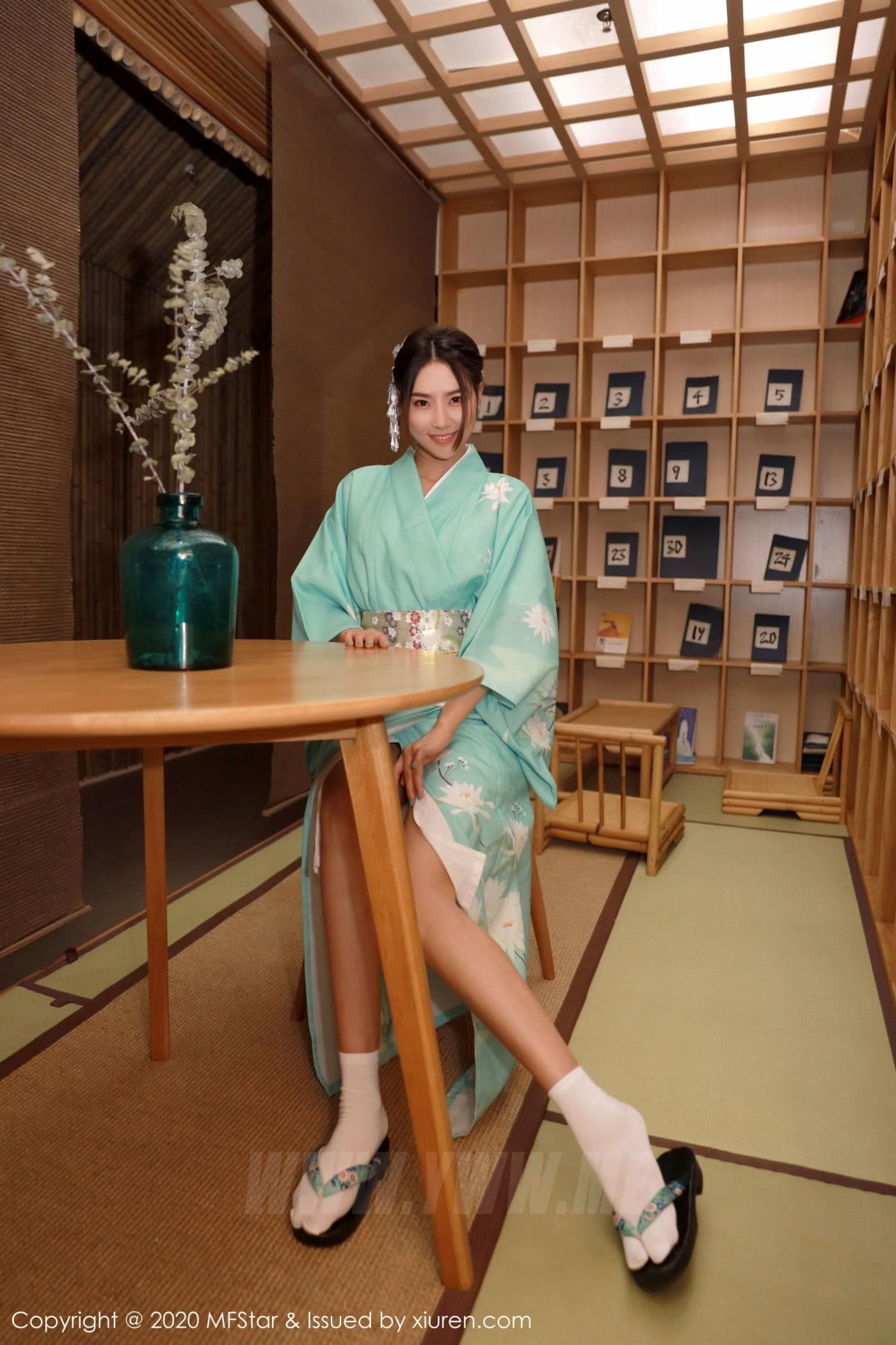 MFStar模范学院 VOL.332 方子萱 和服 美腿