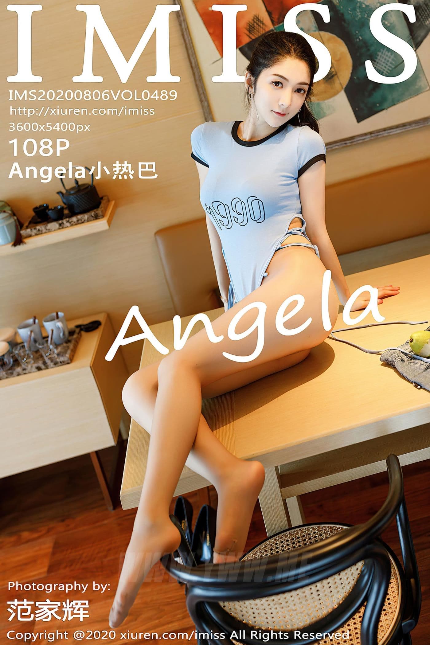IMISS爱蜜社 VOL.489 Angela小热巴