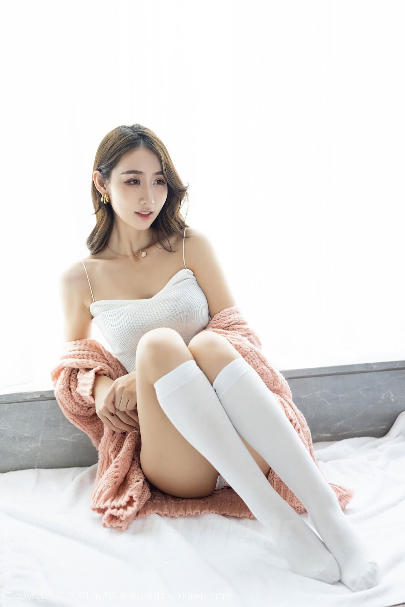 IMISS爱蜜社 VOL.561 萌白酱 丝袜 筒袜