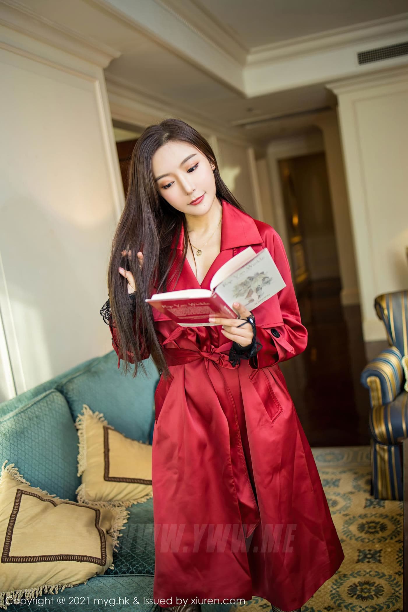 MyGirl美媛馆 VOL.496 王馨瑶yanni 网袜 美胸