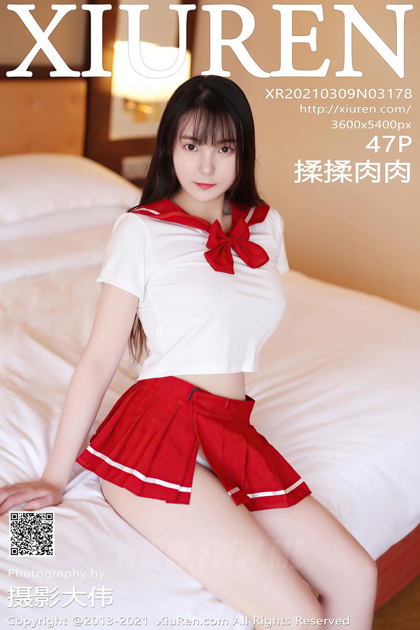 XiuRen秀人网 No.3178 揉揉肉肉 丝袜 蕾丝