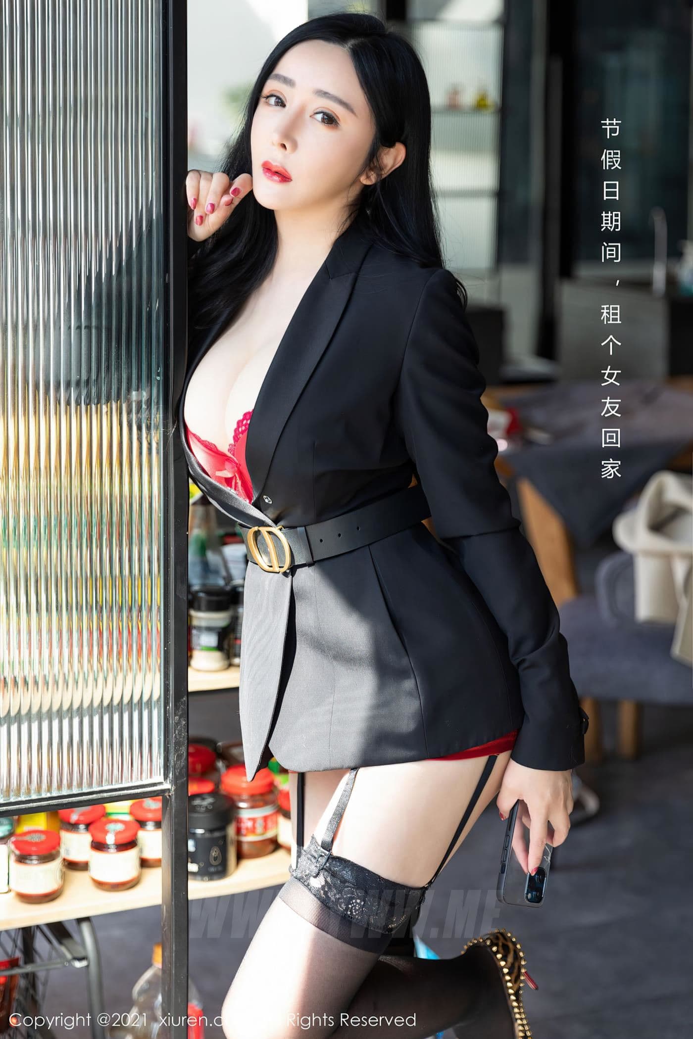 XiuRen秀人网 No.3148 允爾 蕾丝 吊袜