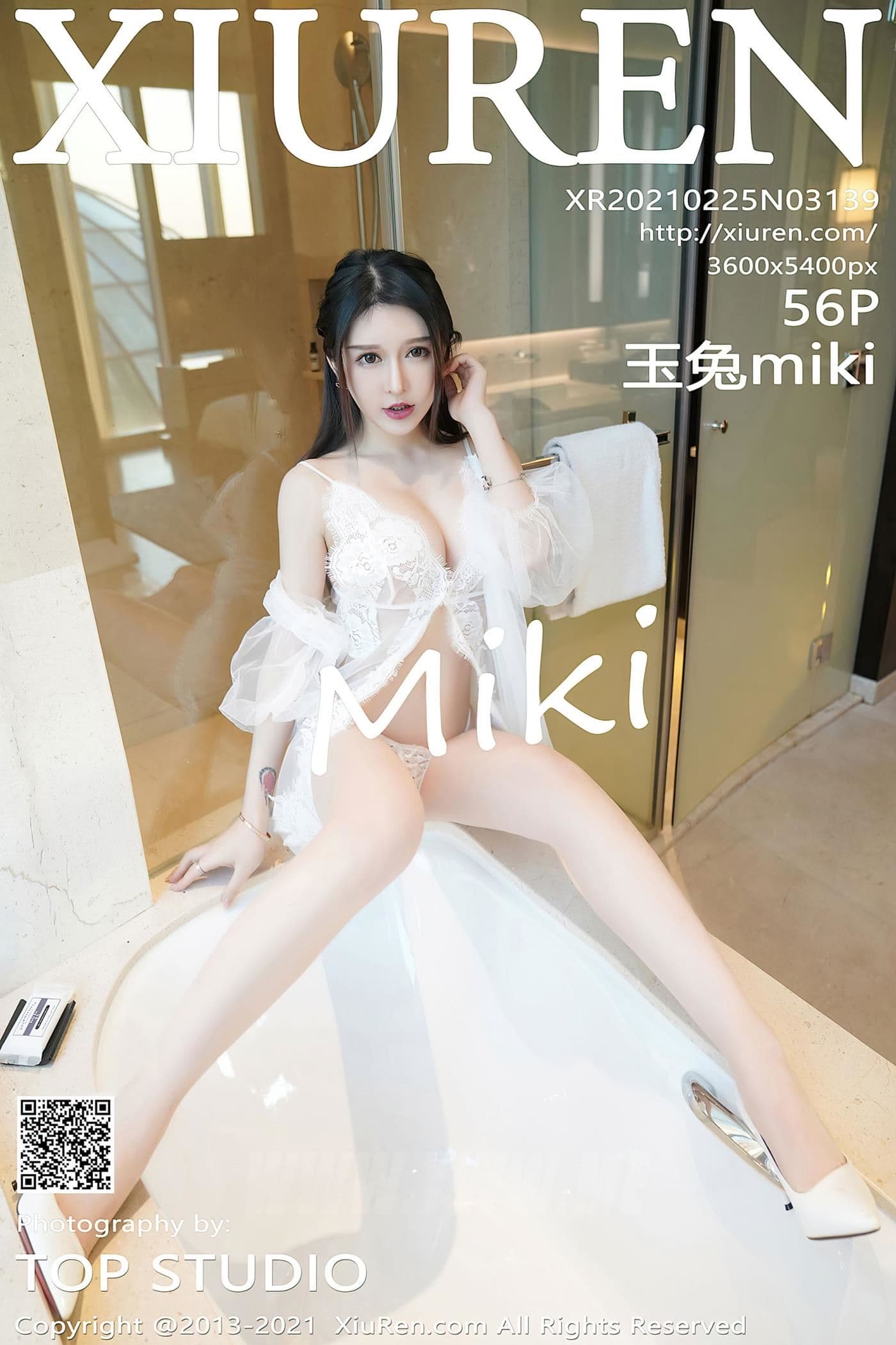 XiuRen秀人网 No.3139 玉兔miki 新娘 浴室