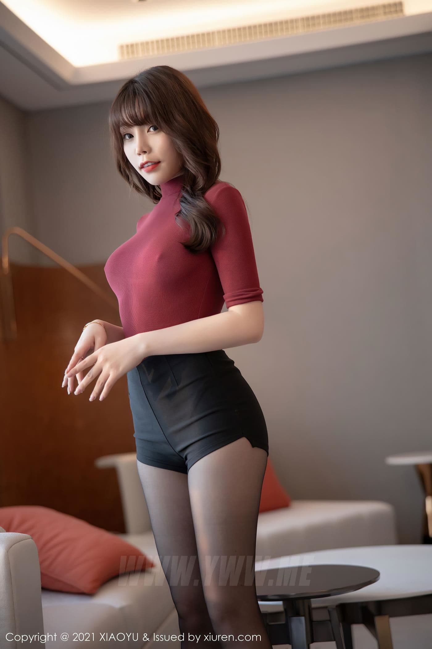 XIAOYU语画界 VOL.473 芝芝Booty 美臀 黑丝