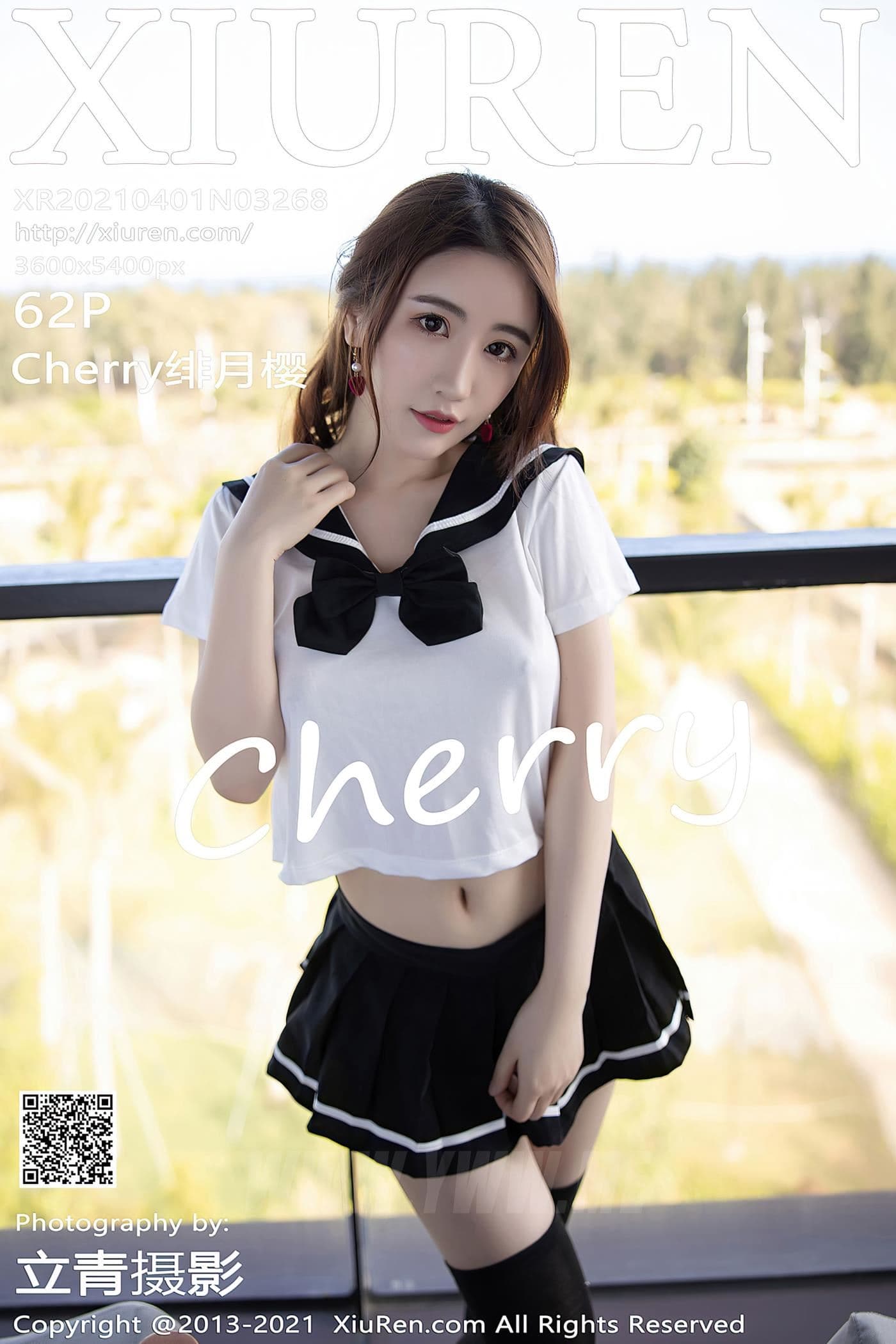 XiuRen秀人网 No.3268 Cherry绯月樱 短裙 筒袜
