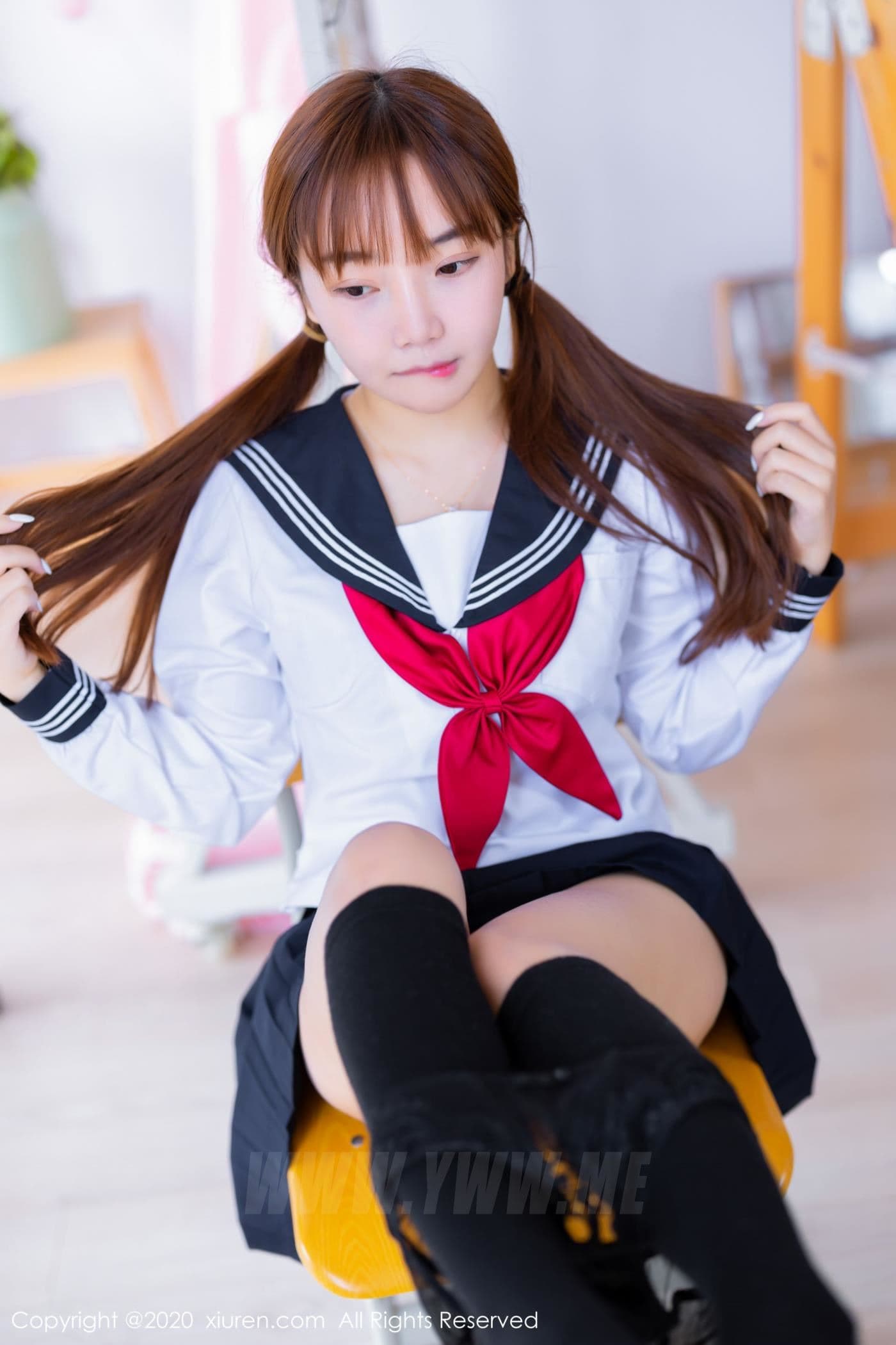 XiuRen秀人网 No.2196 团团子_una 新人 妹子