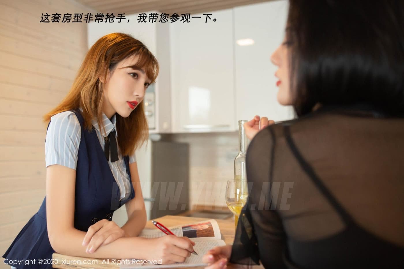 XiuRen秀人网 No.2128 就是阿朱啊 剧情 丝袜