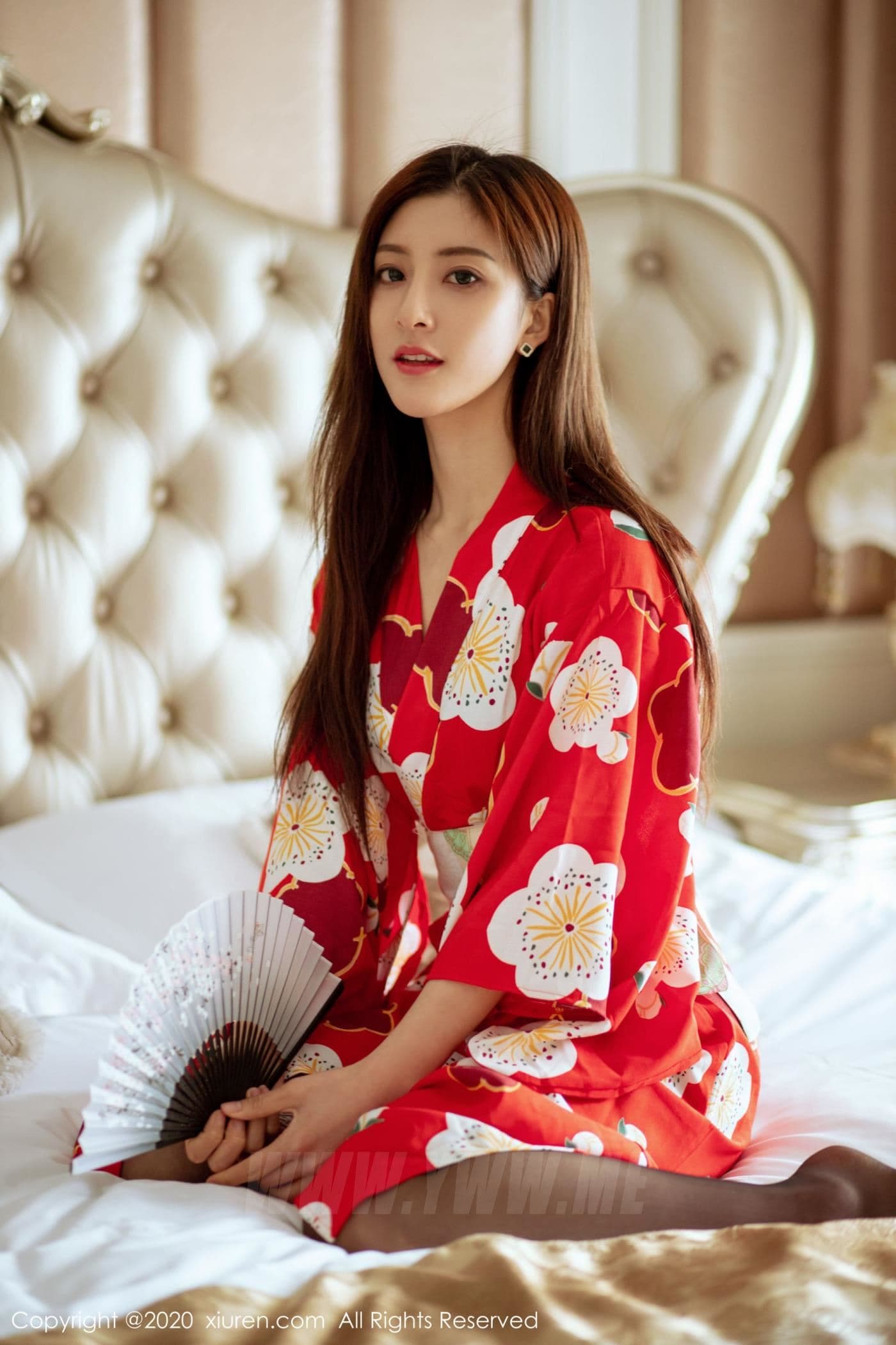 XiuRen秀人网 No.2015 林文文yooki 和服 美臀