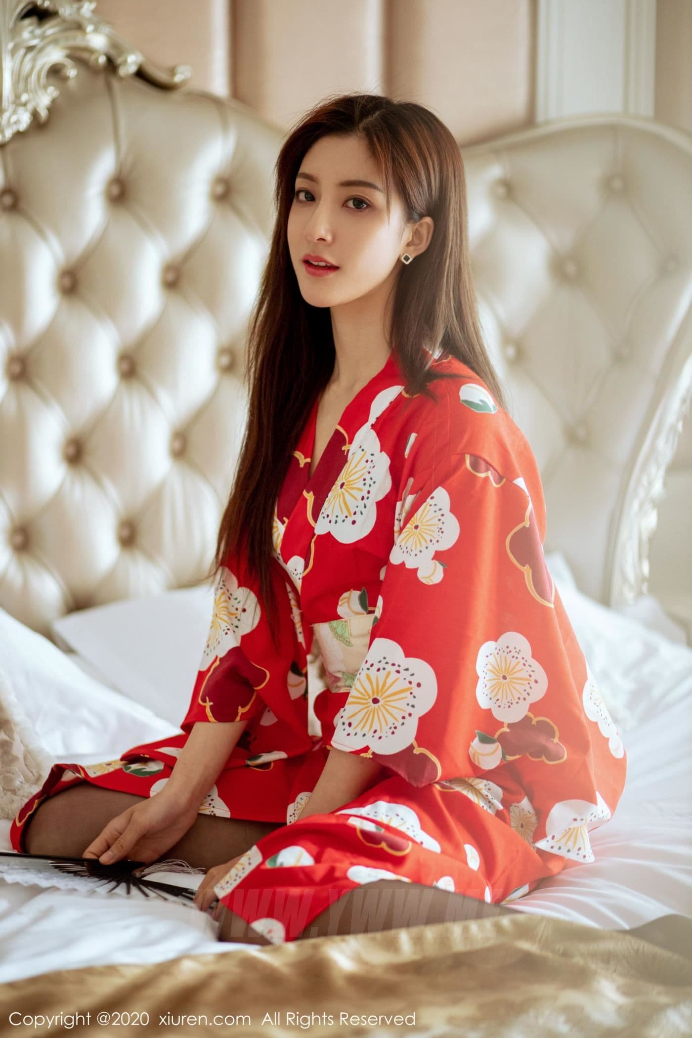 XiuRen秀人网 No.2015 林文文yooki 和服 美臀
