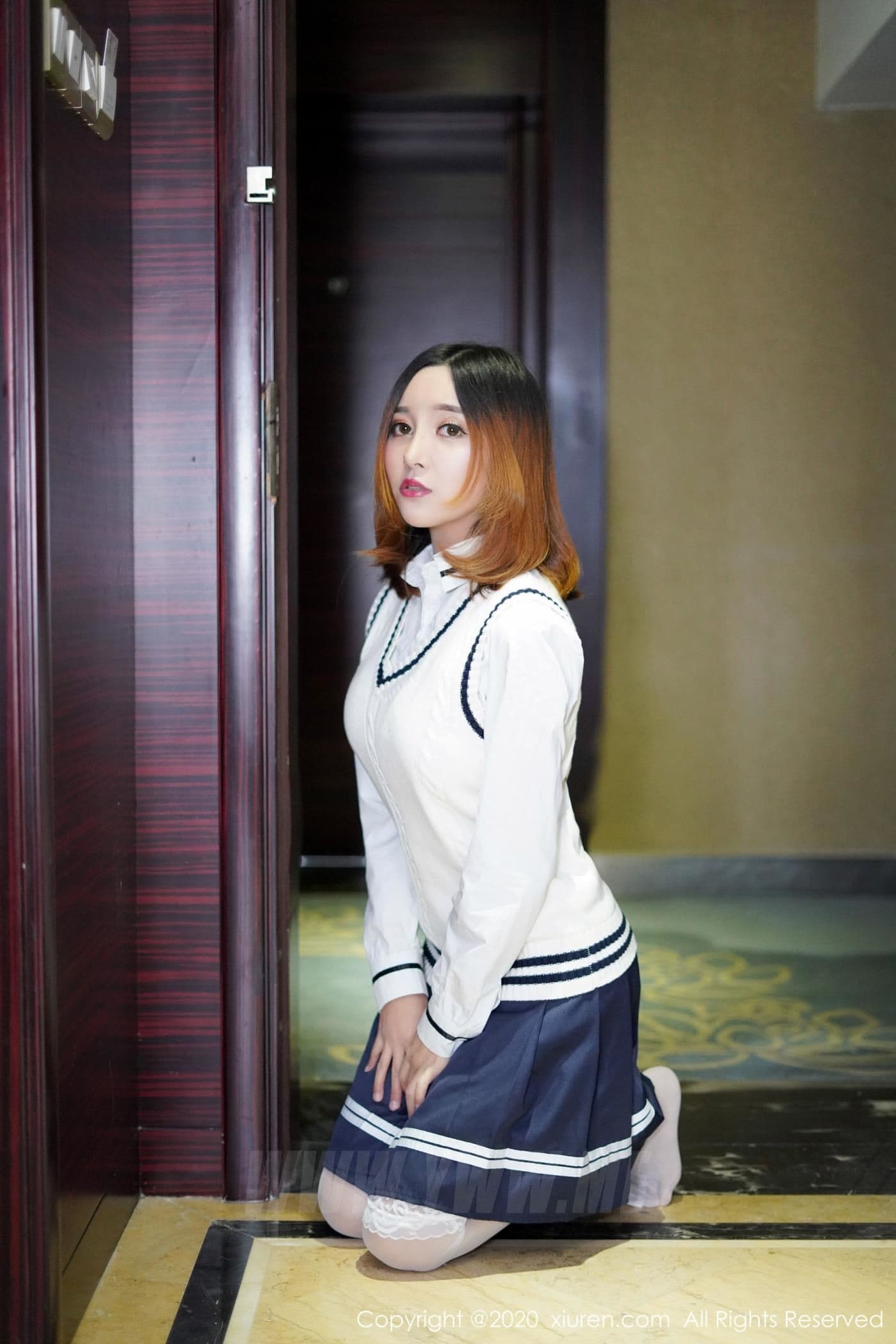 XiuRen秀人网 No.2010 李梓熙 校服 学生装