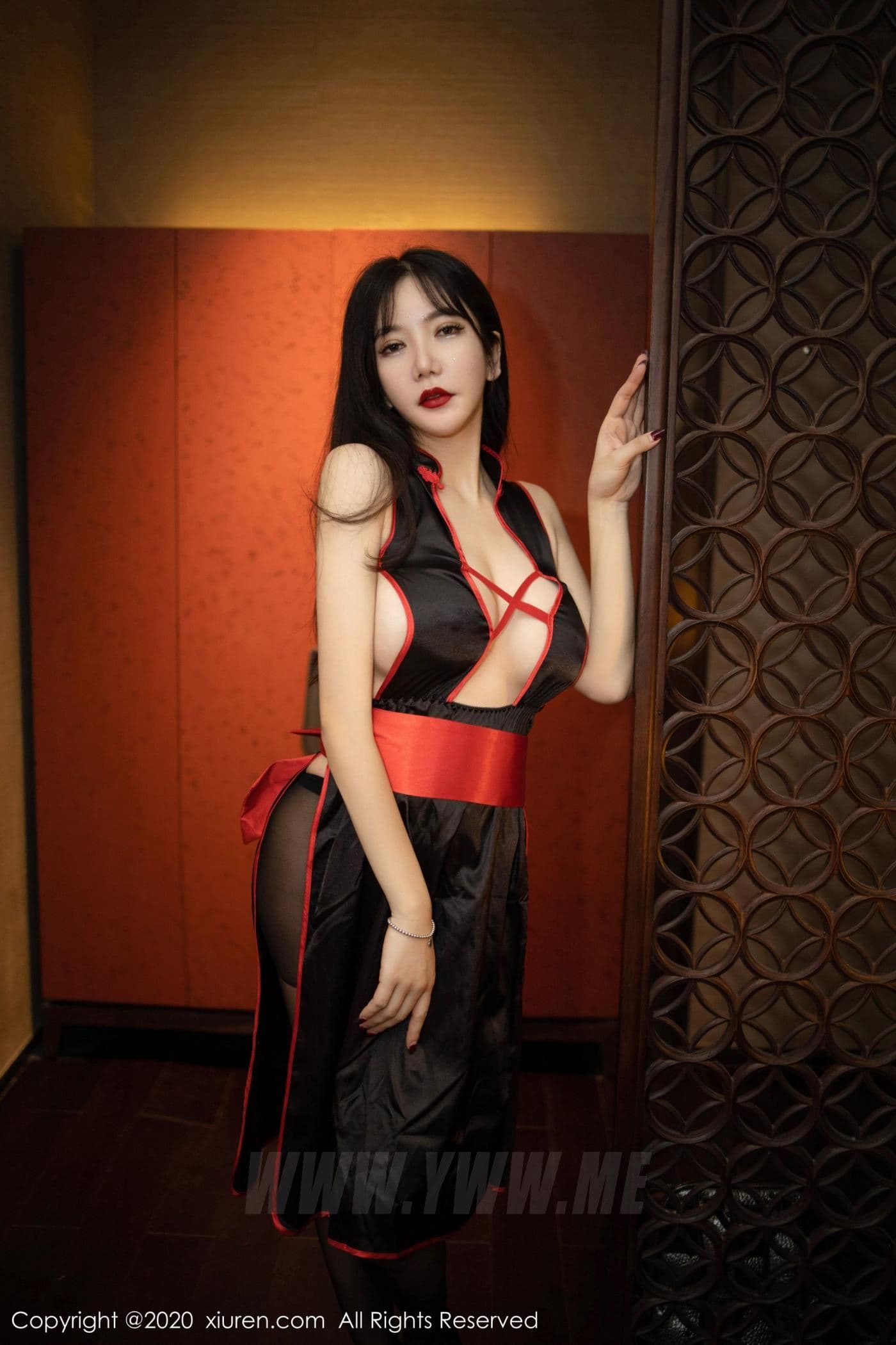 XiuRen秀人网 No.1950 心妍小公主 黑丝 内衣
