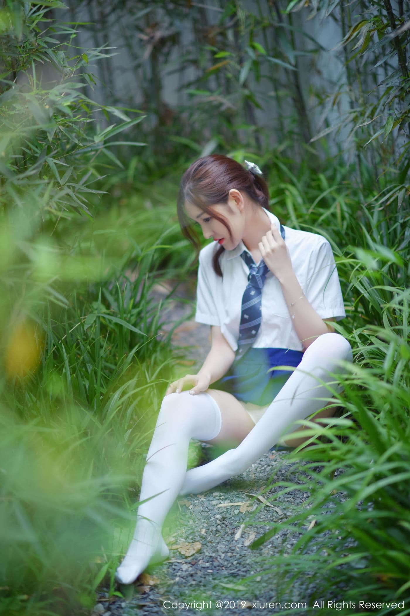 XiuRen秀人网 No.1733 沈梦瑶 筒袜 制服
