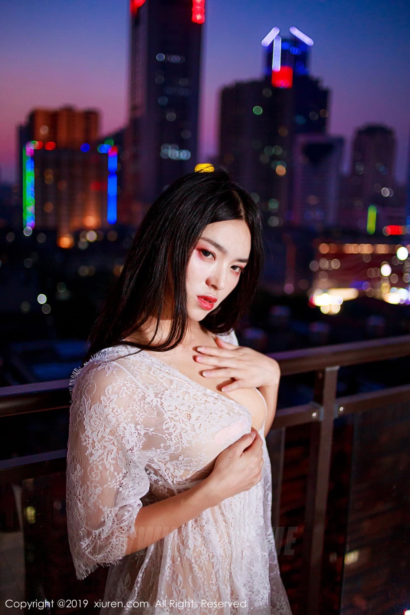 XiuRen秀人网 No.1715 金静熙 镂空 美胸