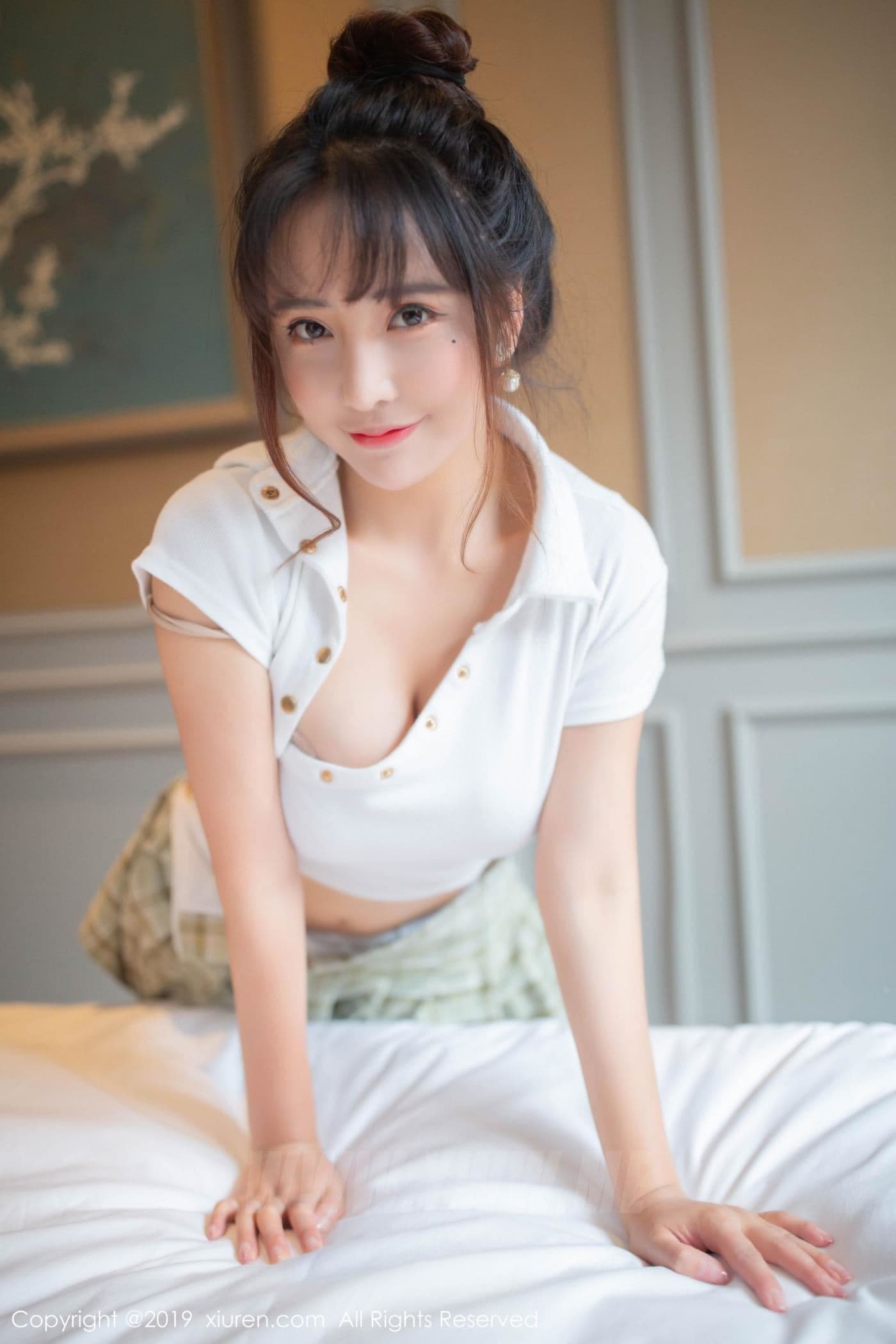 XiuRen秀人网 No.1705 陶喜乐_lele 新人 学生装