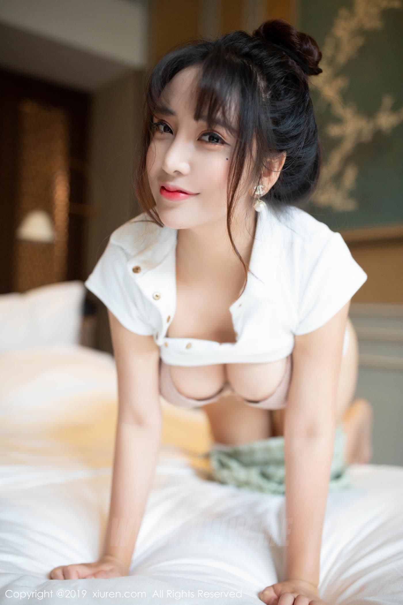 XiuRen秀人网 No.1705 陶喜乐_lele 新人 学生装