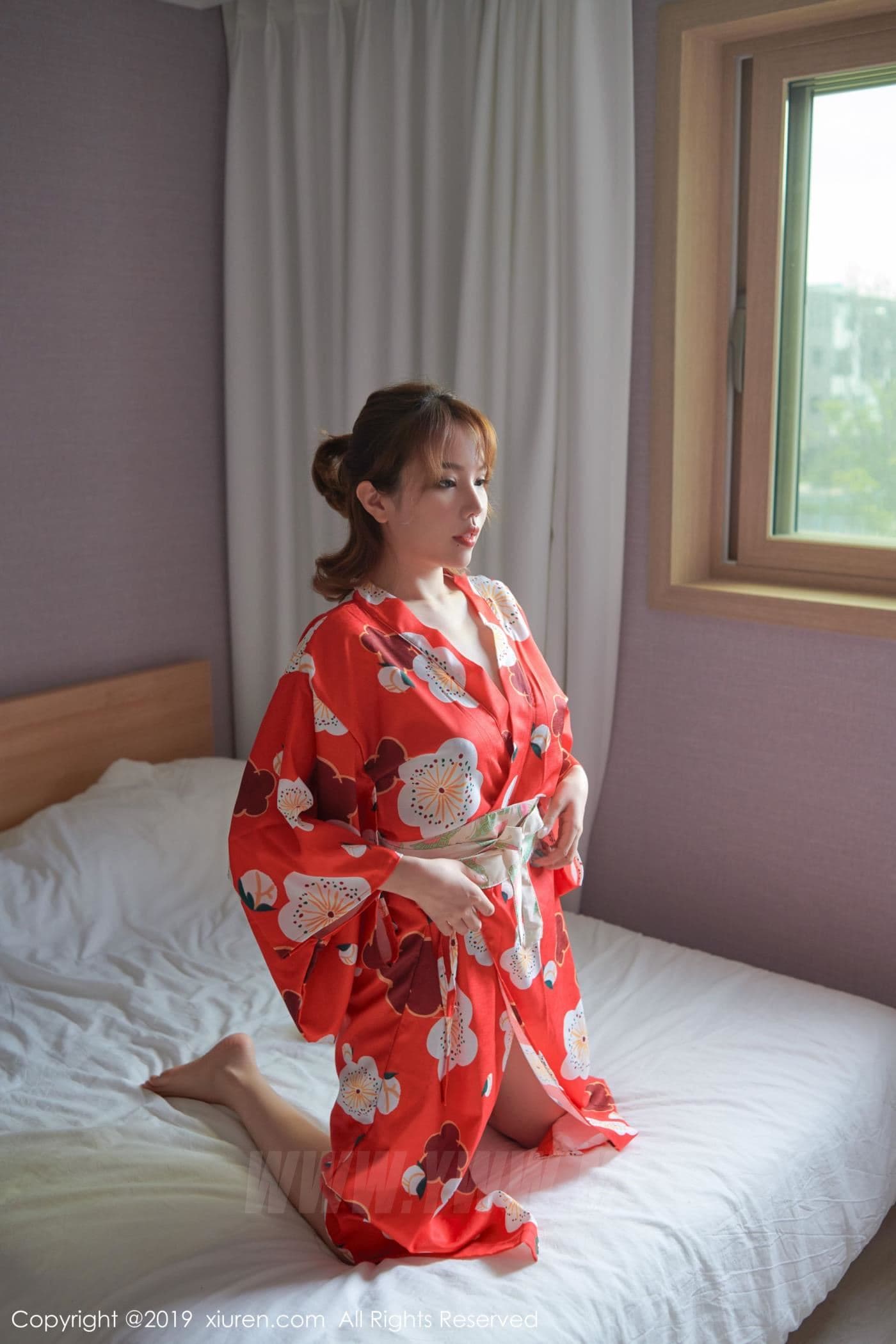 XiuRen秀人网 No.1549 黄楽然 和服 内衣