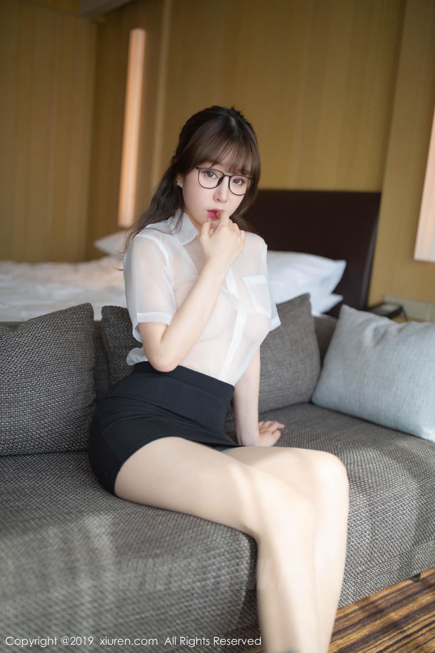 XiuRen秀人网 No.1498 王雨纯 丝袜 秘书