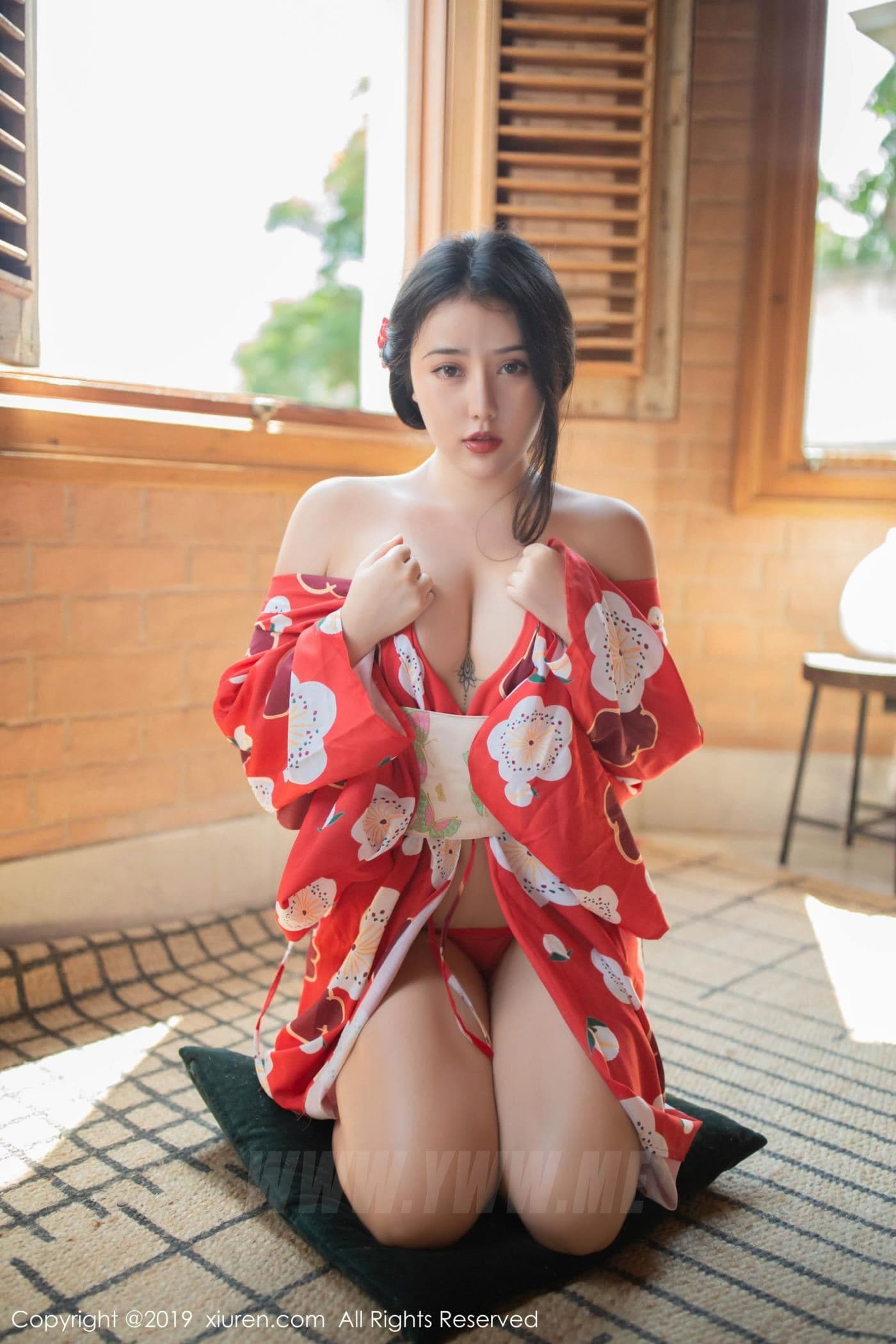 XiuRen秀人网 No.1492 Manuela玛鲁娜 和服 束缚