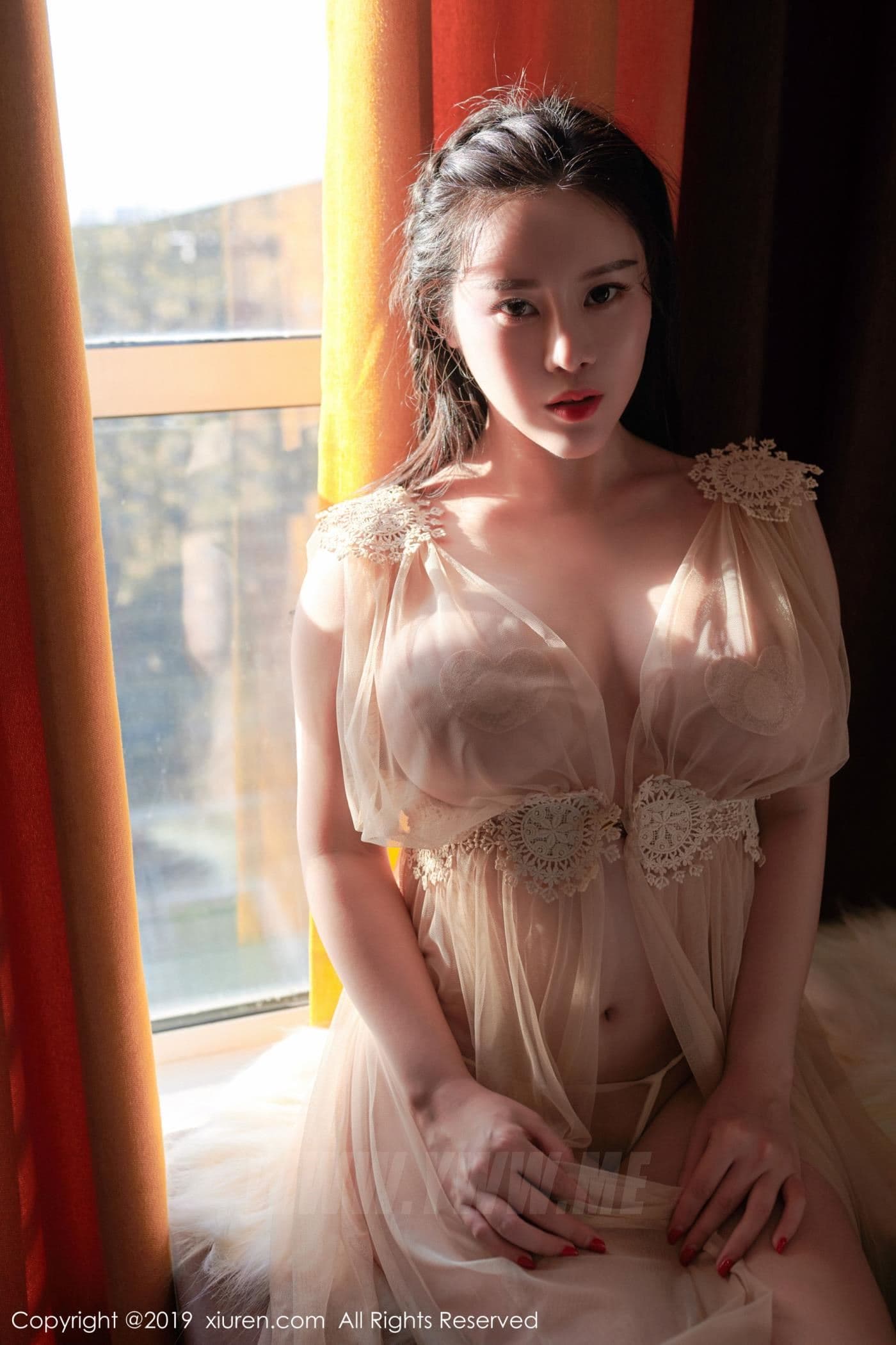XiuRen秀人网 No.1366 戴渃欣 透视 美胸