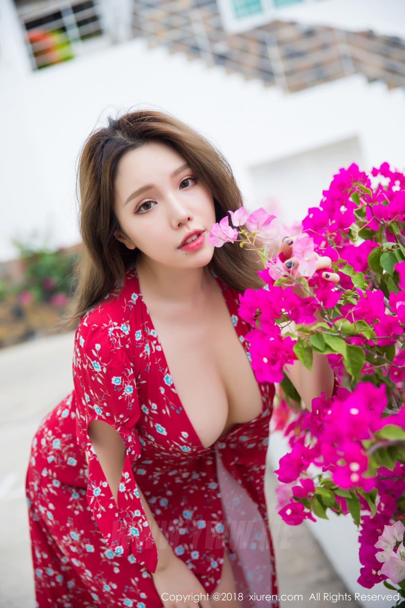 XiuRen秀人网 No.1284 黄楽然 美胸 外拍