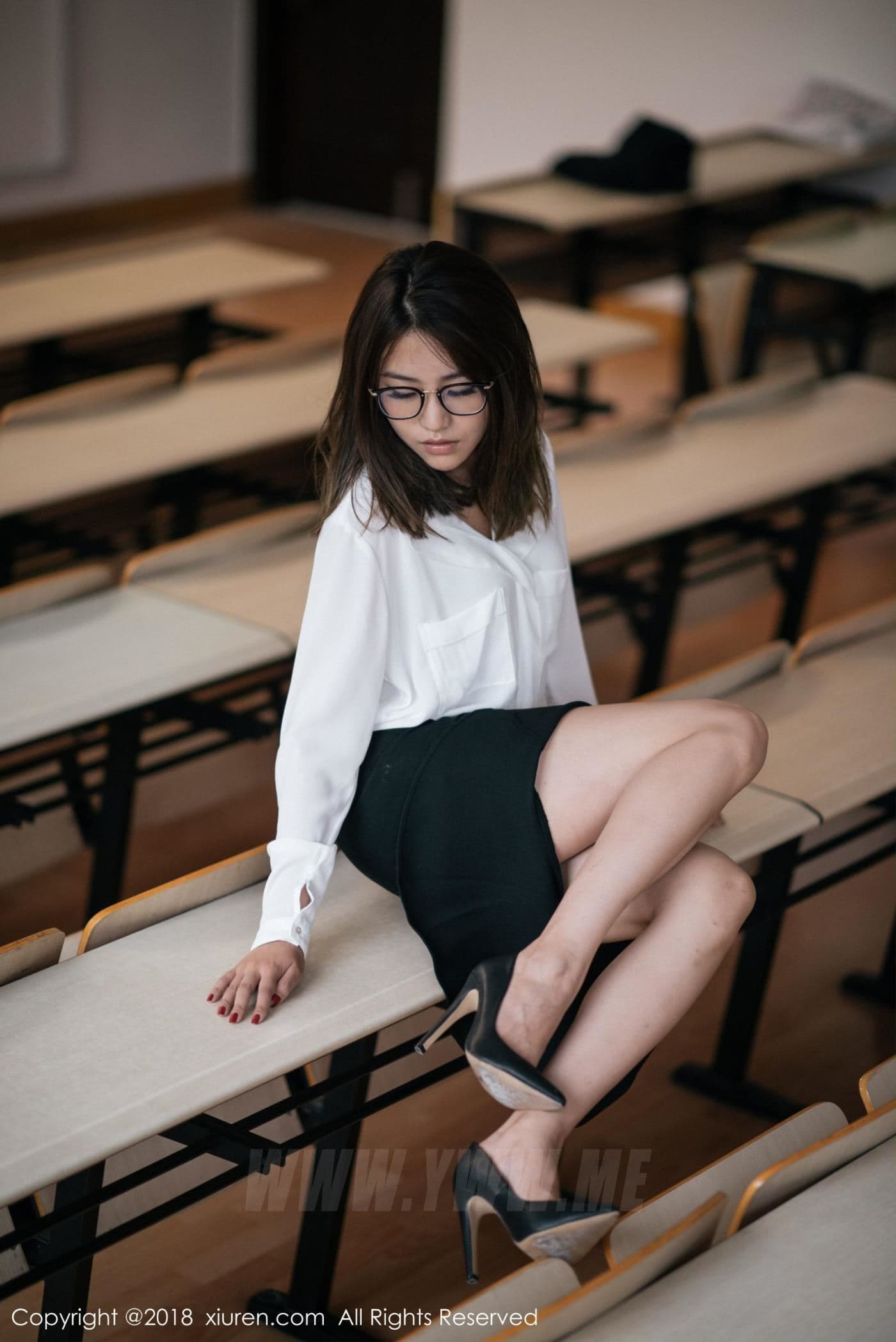 XiuRen秀人网 No.1267 许诺Sabrina 教师 制服