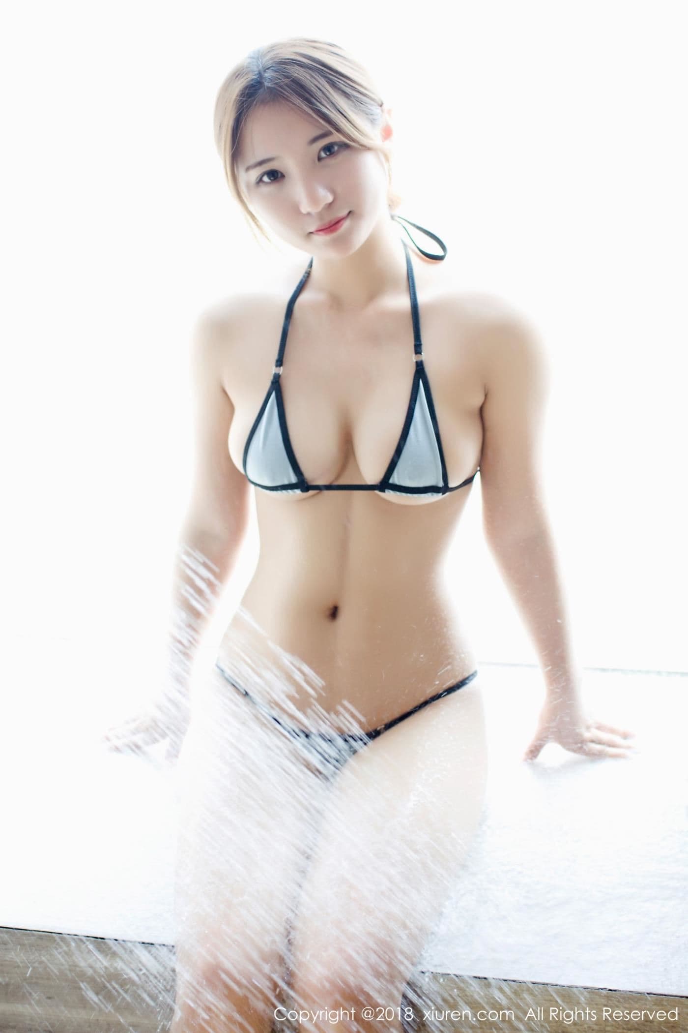 XiuRen秀人网 No.1225 久久Aimee 比基尼 女仆
