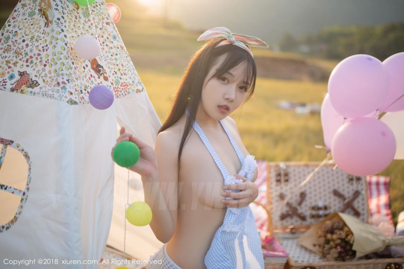 XiuRen秀人网 No.1207 徐微微mia 兔儿 外拍