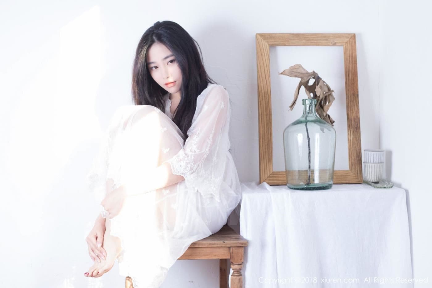 XiuRen秀人网 No.1024 许诺Sabrina 薄纱 清新