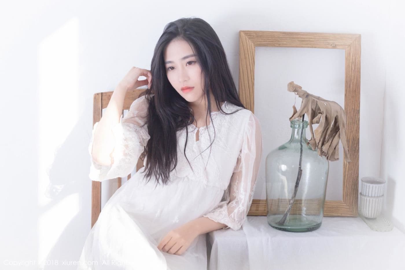 XiuRen秀人网 No.1024 许诺Sabrina 薄纱 清新