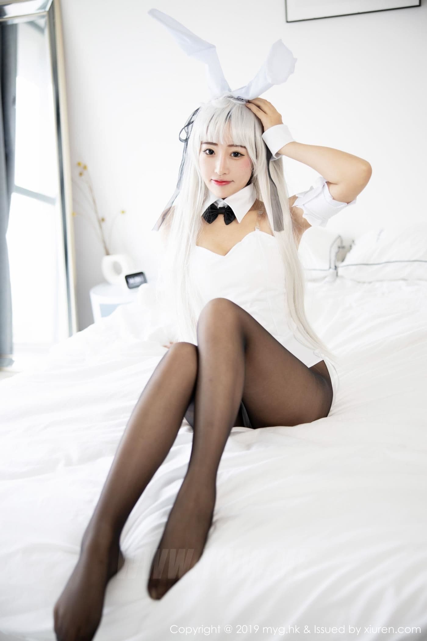 MyGirl美媛馆 VOL.354 童丹娜cara 黑丝 兔女郎