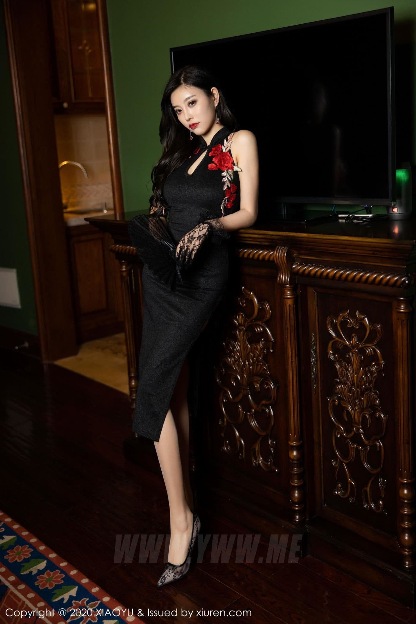 XIAOYU语画界 VOL.241 杨晨晨sugar 吊袜 旗袍