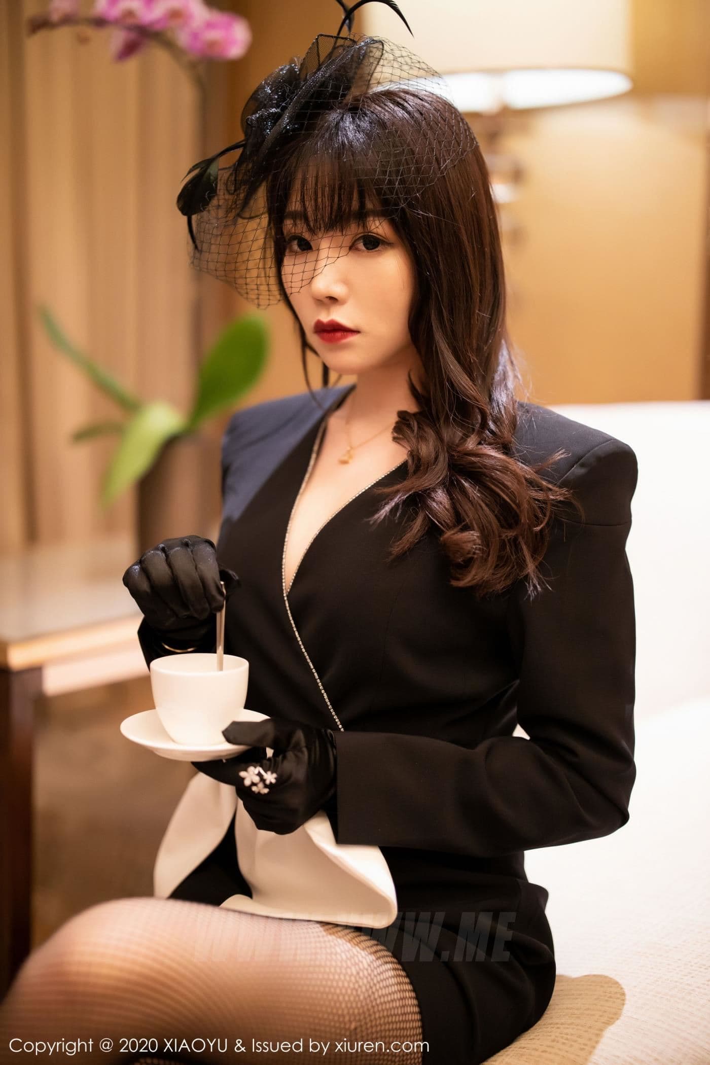 XIAOYU语画界 VOL.239 芝芝Booty 网袜 头纱