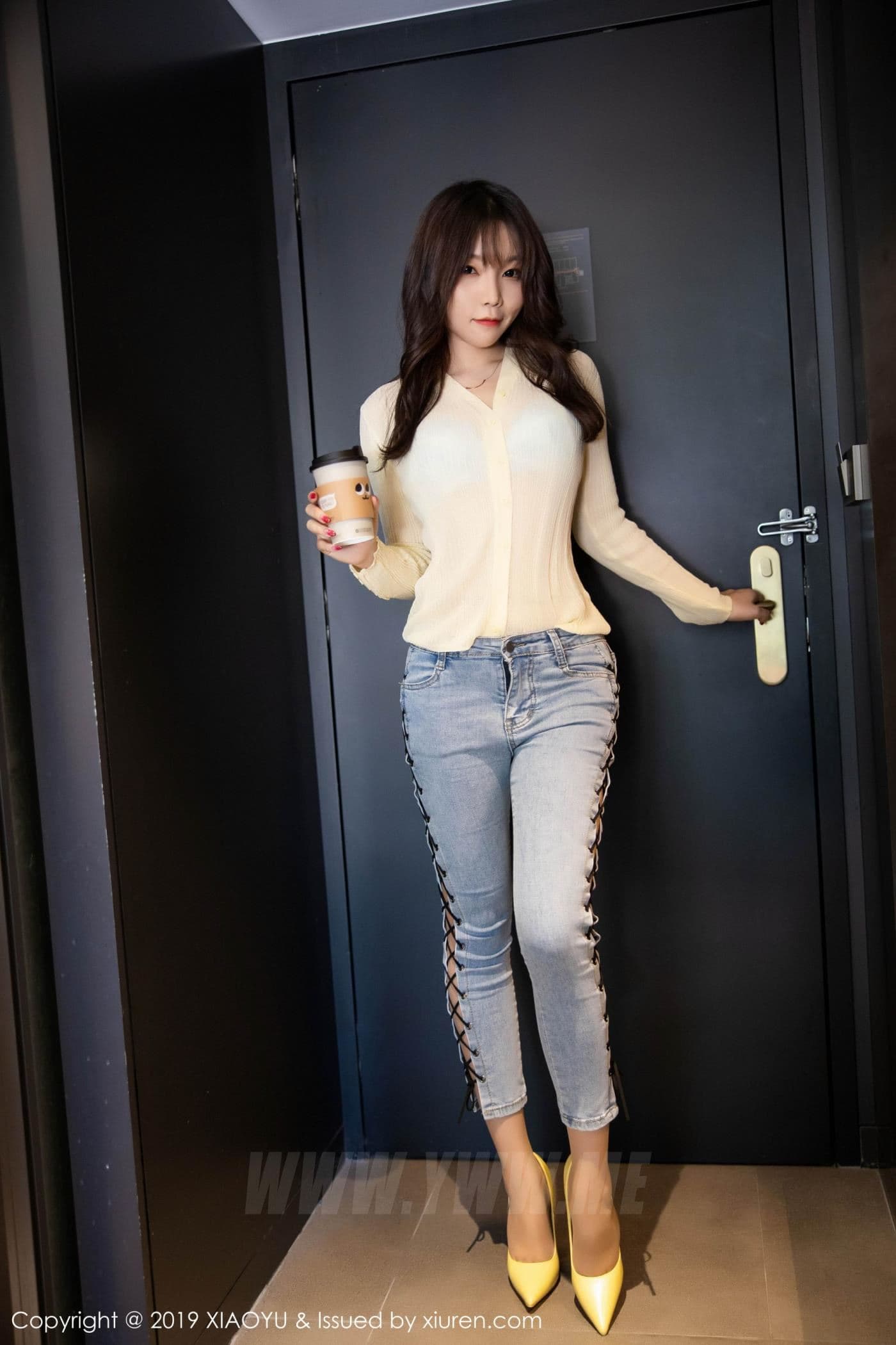 XIAOYU语画界 VOL.197 芝芝Booty 牛仔裤 丝袜