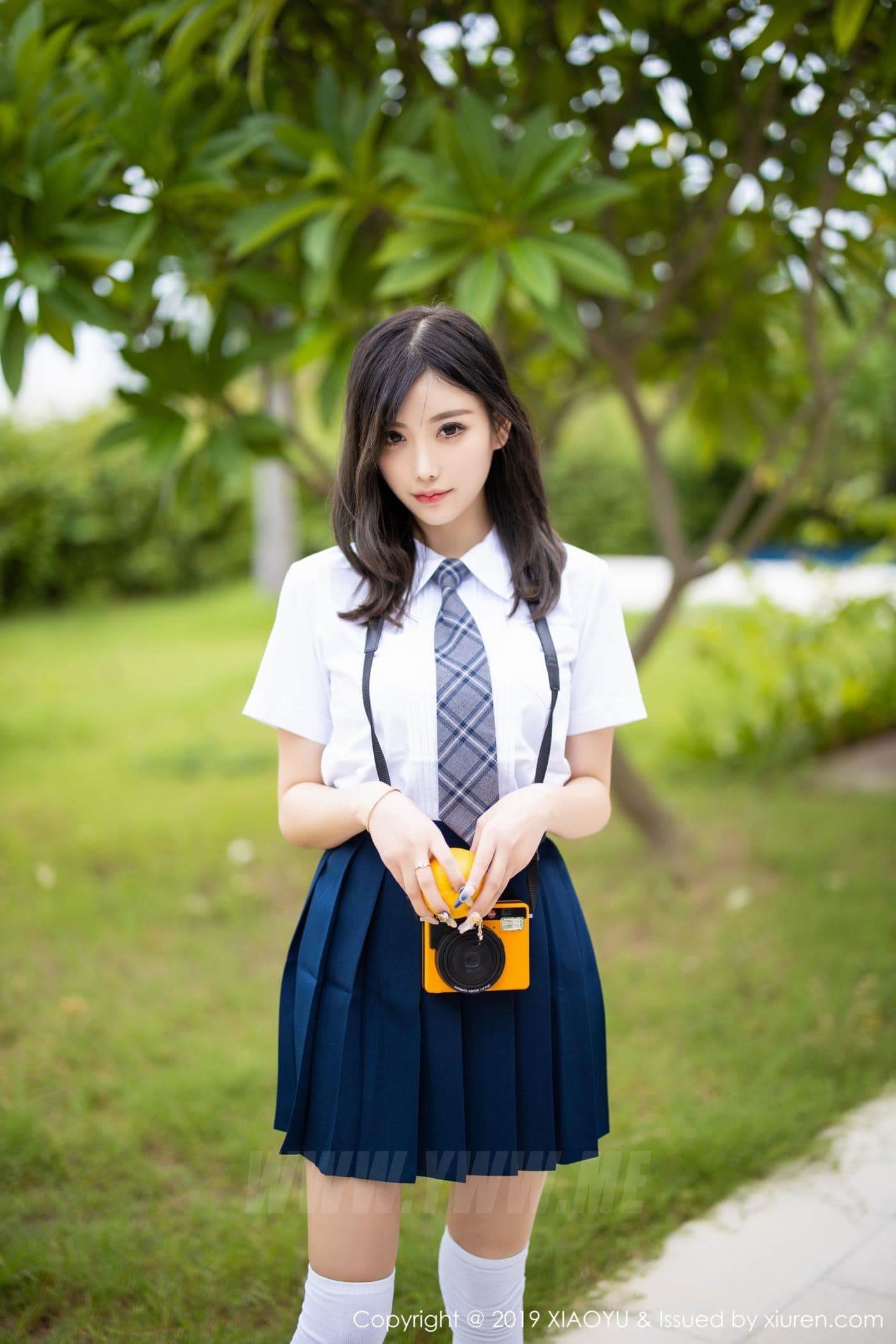 XIAOYU语画界 VOL.184 杨晨晨sugar 学生装 内衣