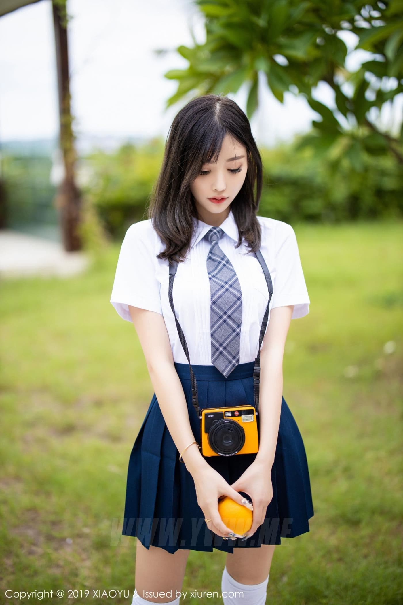 XIAOYU语画界 VOL.184 杨晨晨sugar 学生装 内衣
