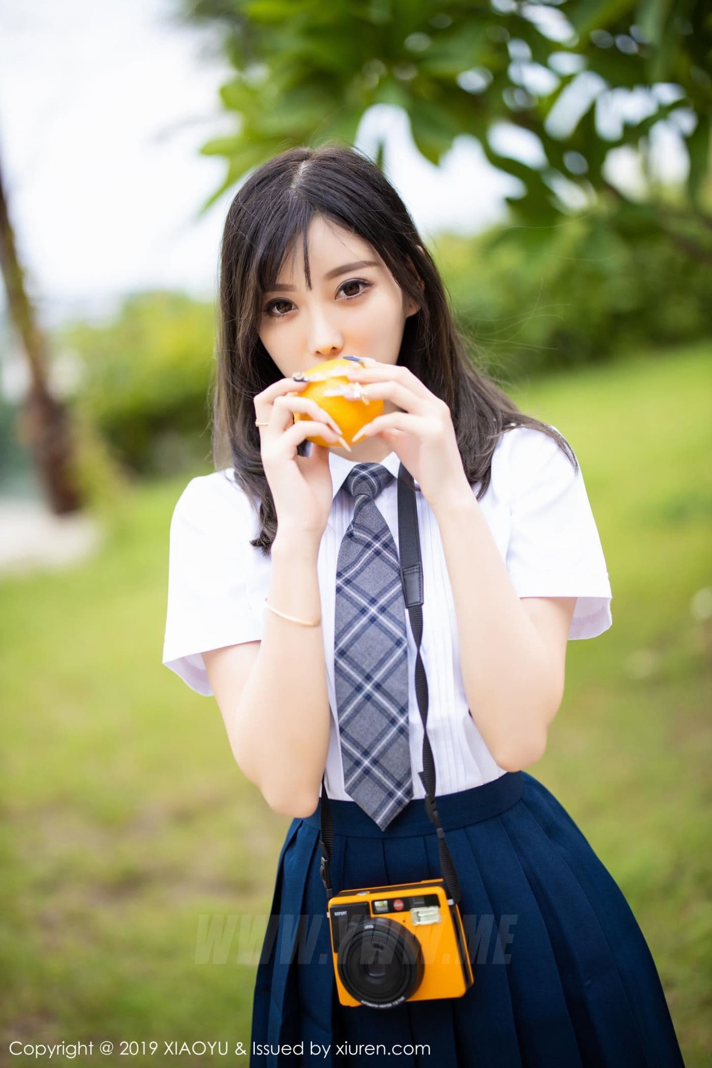 XIAOYU语画界 VOL.184 杨晨晨sugar 学生装 内衣