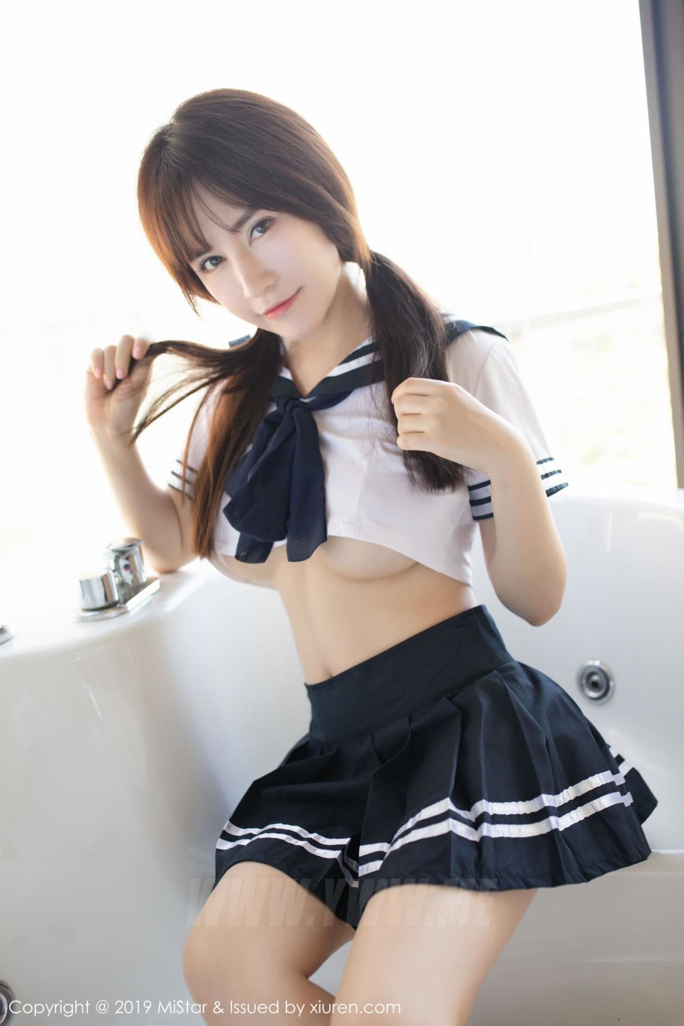 MiStar魅妍社 VOL.317 夏希子 新人 学生装
