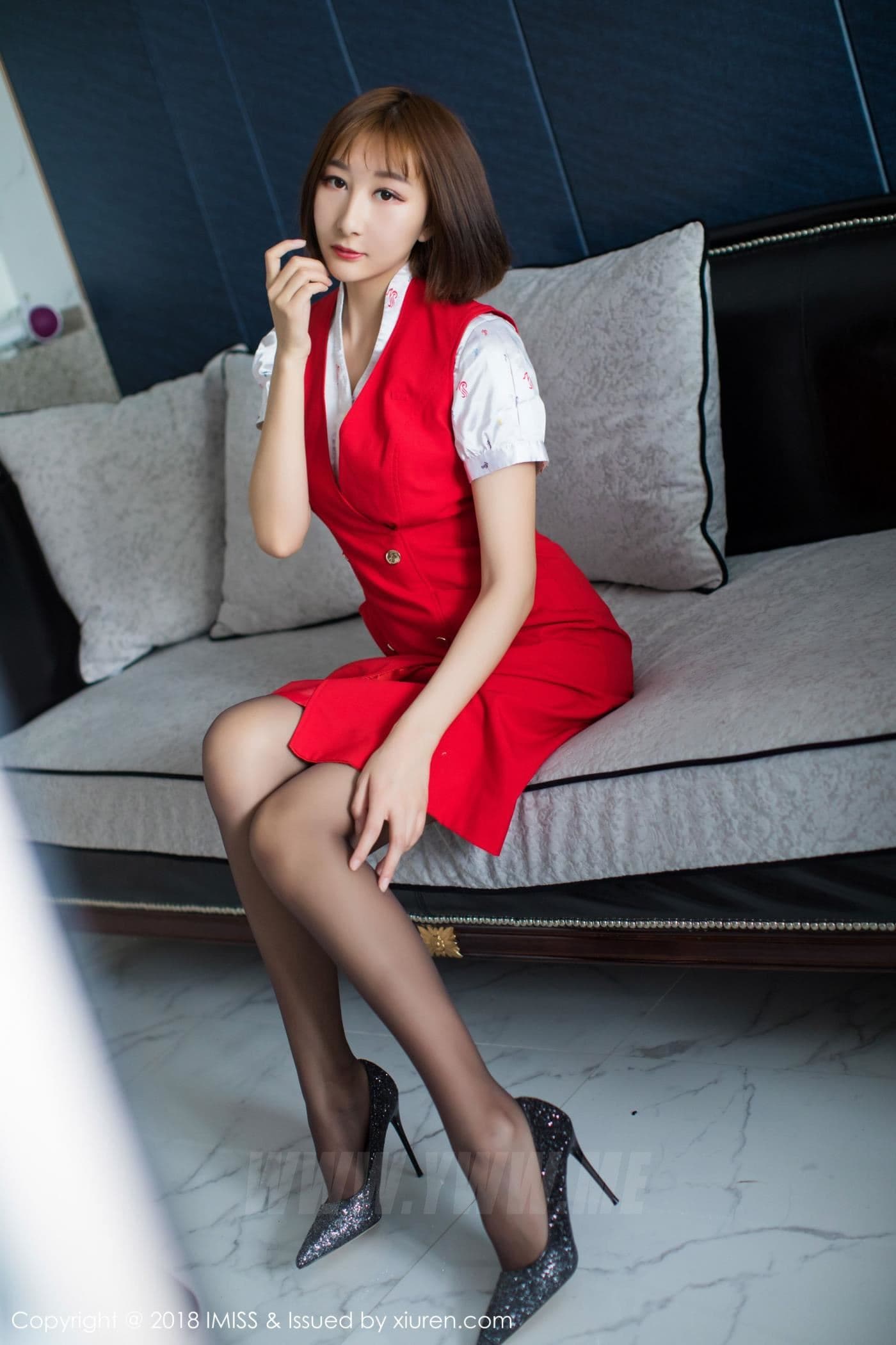 IMISS爱蜜社 VOL.276 九尾ivy- 空姐 黑丝