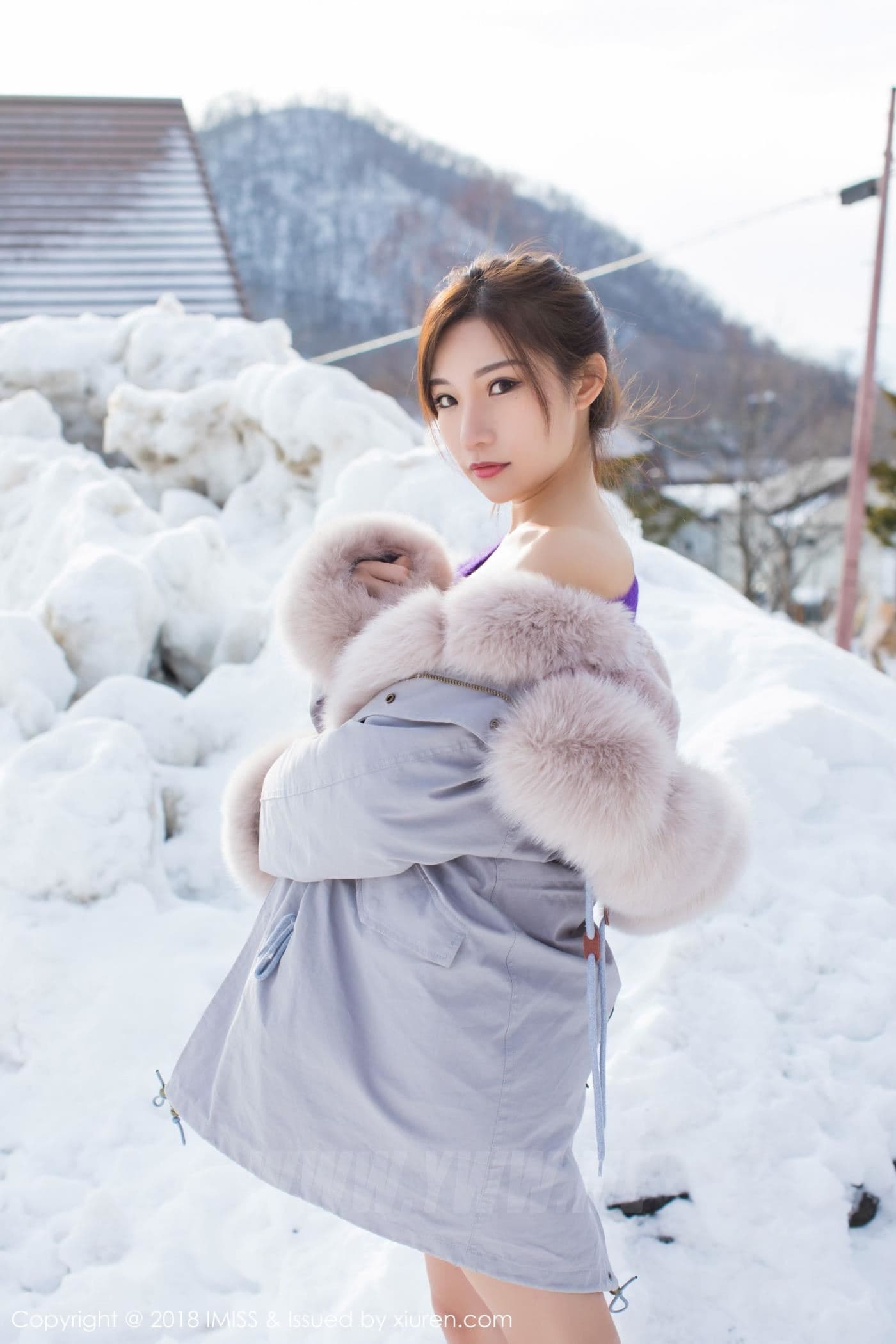 IMISS爱蜜社 VOL.261 小狐狸Sica 北海道旅拍