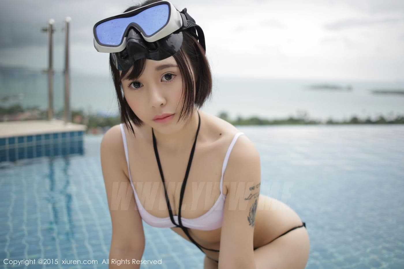 XiuRen秀人网 No.434 Evelyn艾莉 苏梅旅拍第一套写真