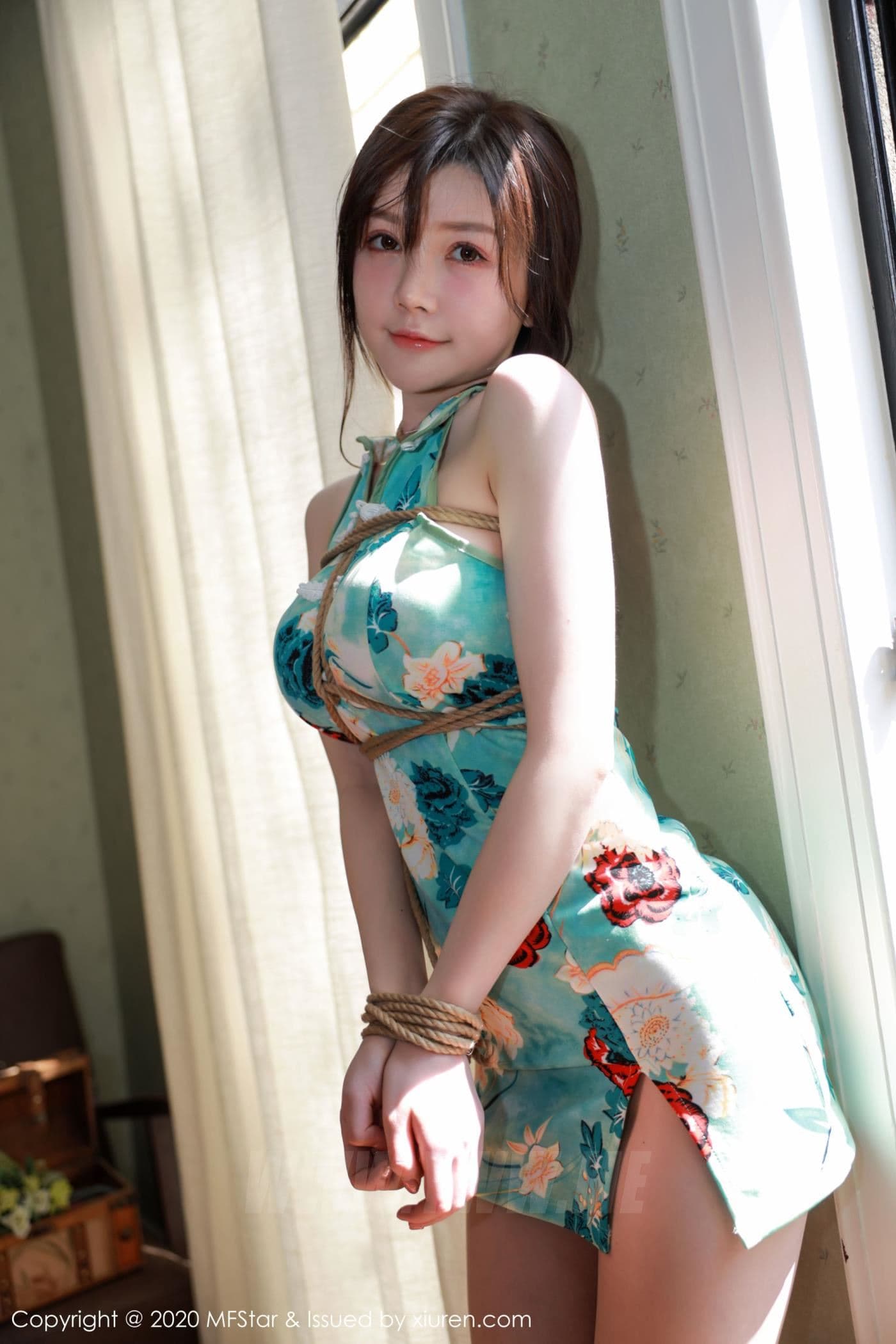 MFStar模范学院 VOL.293 糯美子Mini 旗袍 捆绑