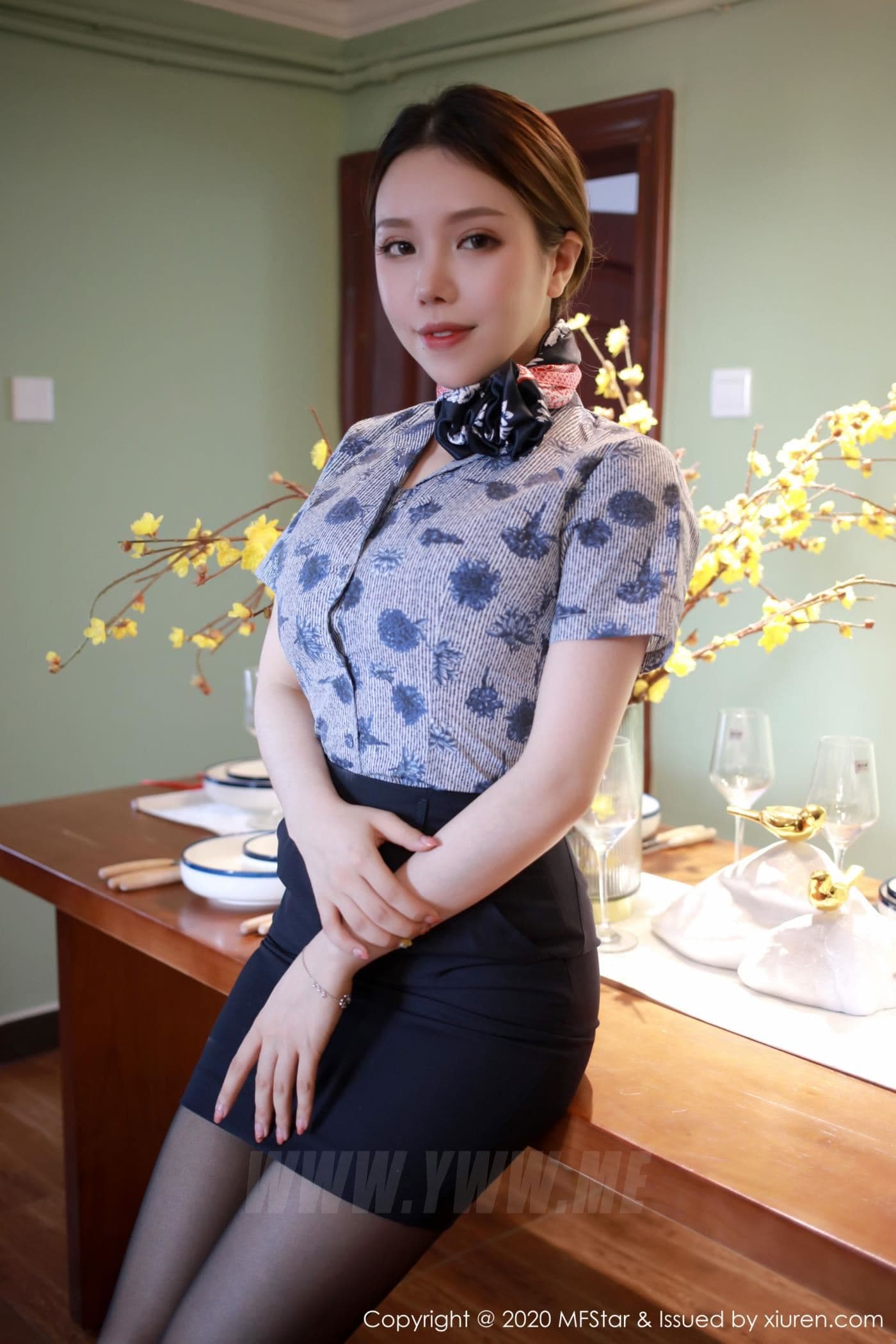 MFStar模范学院 VOL.286 黄楽然 黑丝 制服
