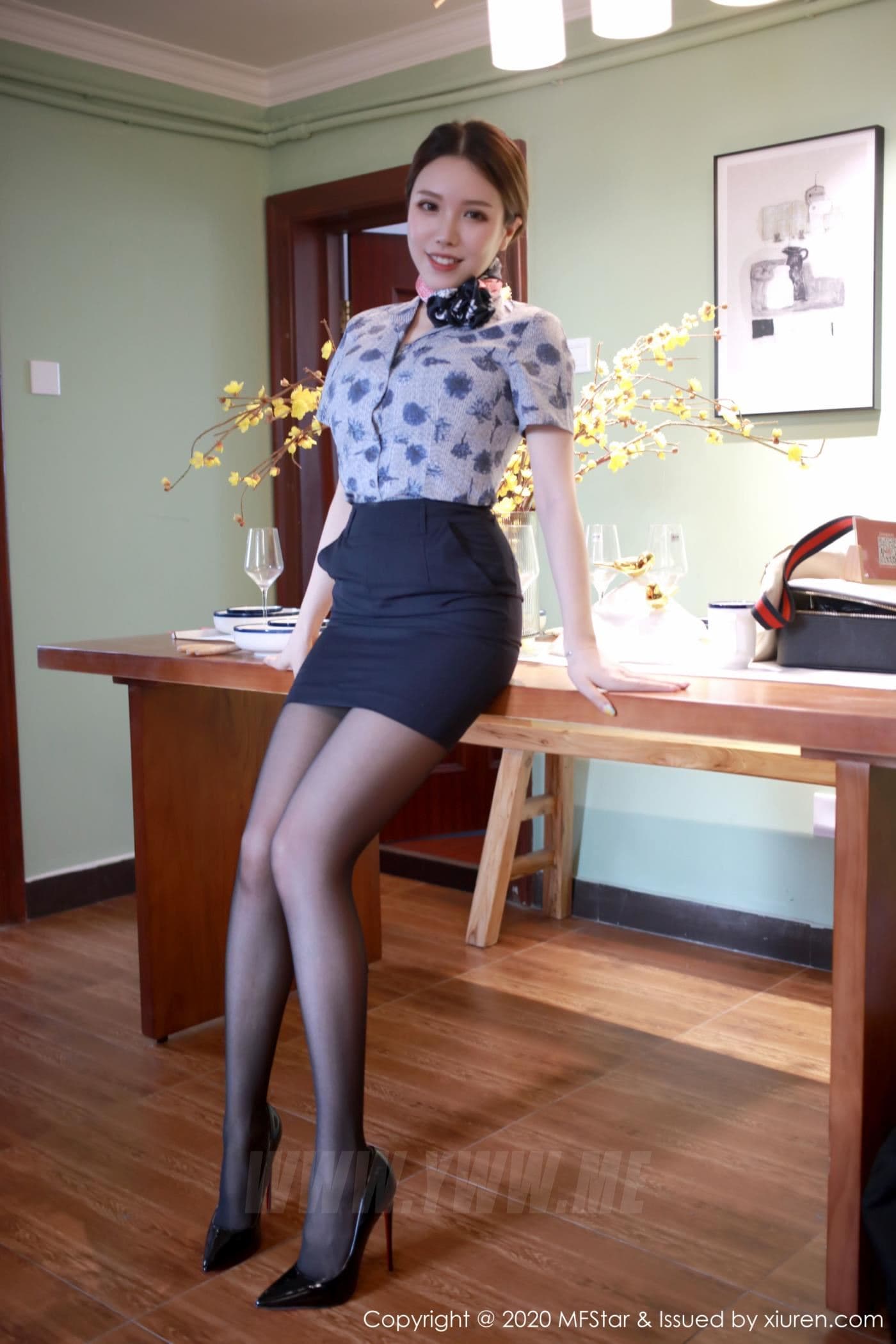 MFStar模范学院 VOL.286 黄楽然 黑丝 制服